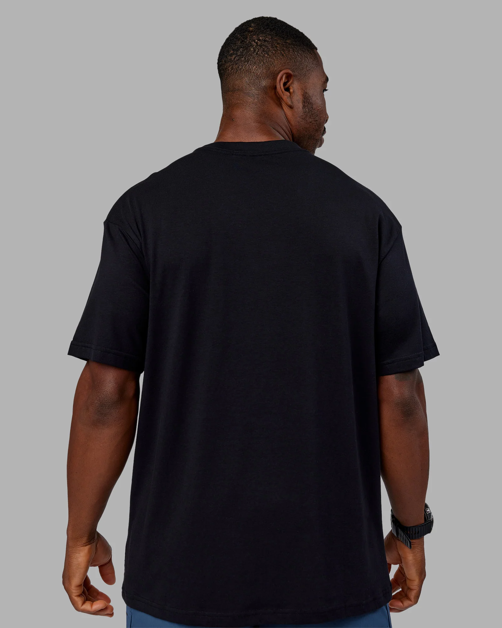 Base FLXCotton Tee Oversized - Black