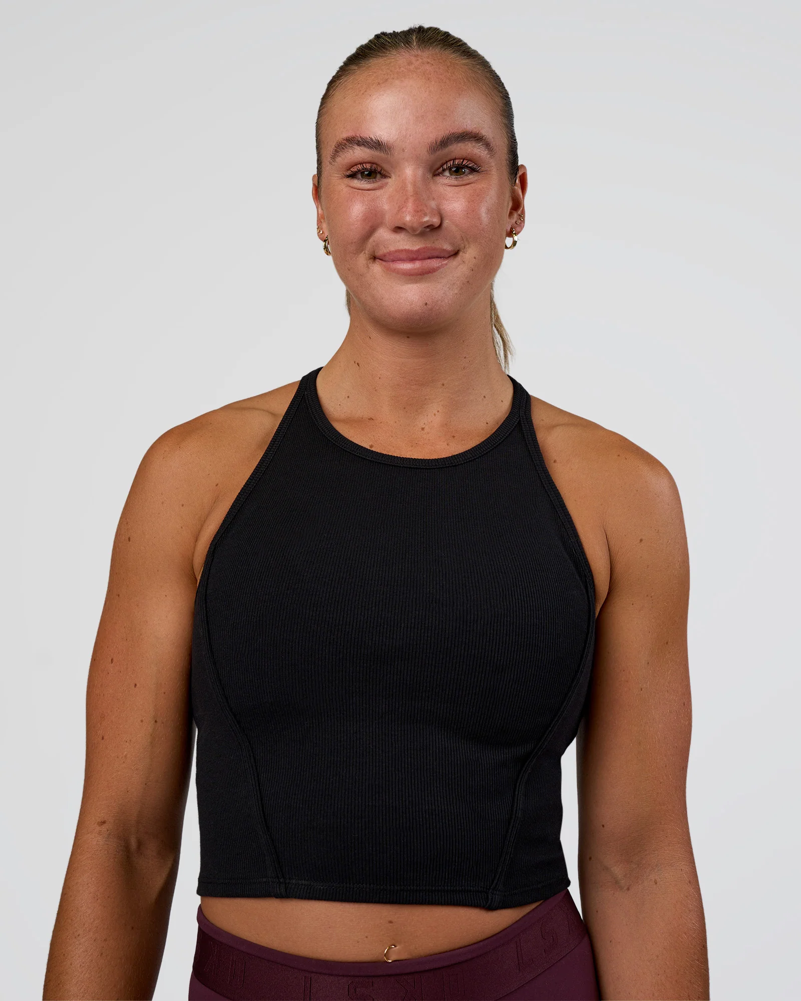 Ignite High Neck Tank - Black