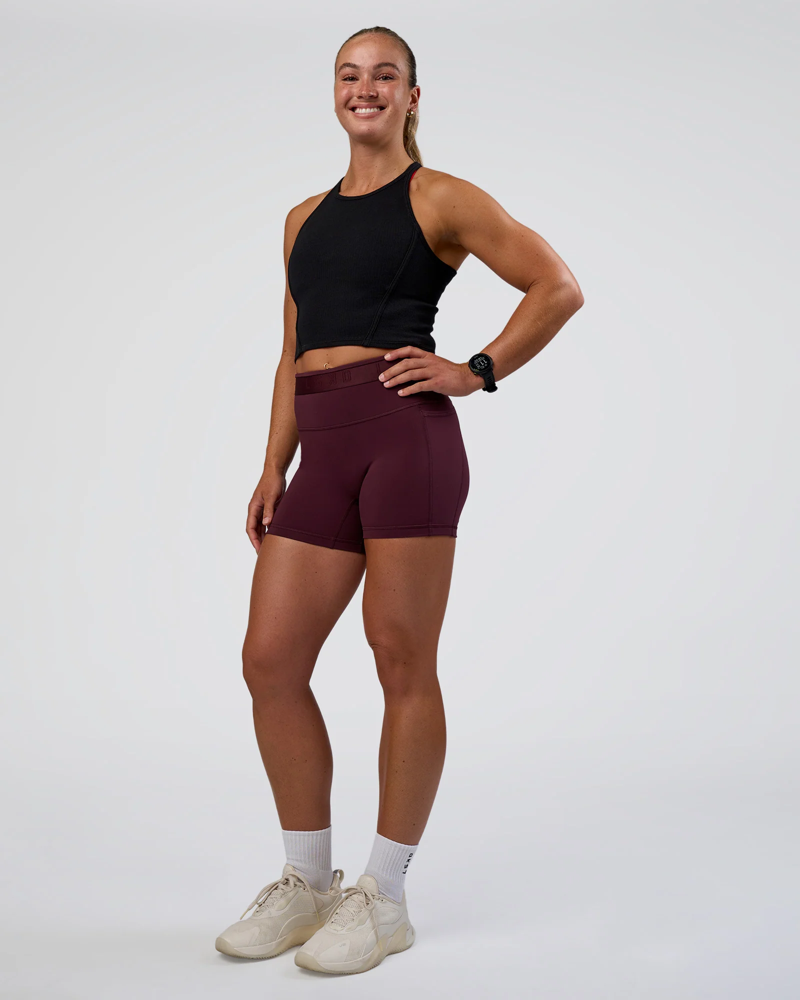 Ignite High Neck Tank - Black 4 Ignite High Neck Tank - Black