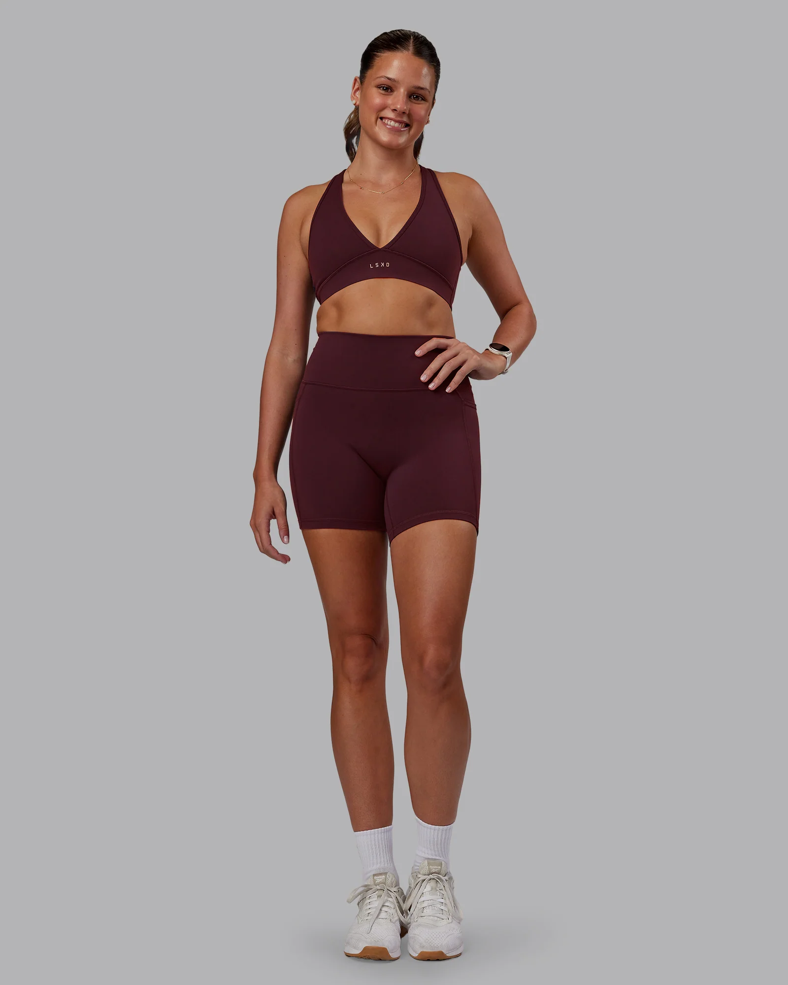 Stamina Sports Bra - Cherry Lacquer 3 Stamina Sports Bra - Cherry Lacquer