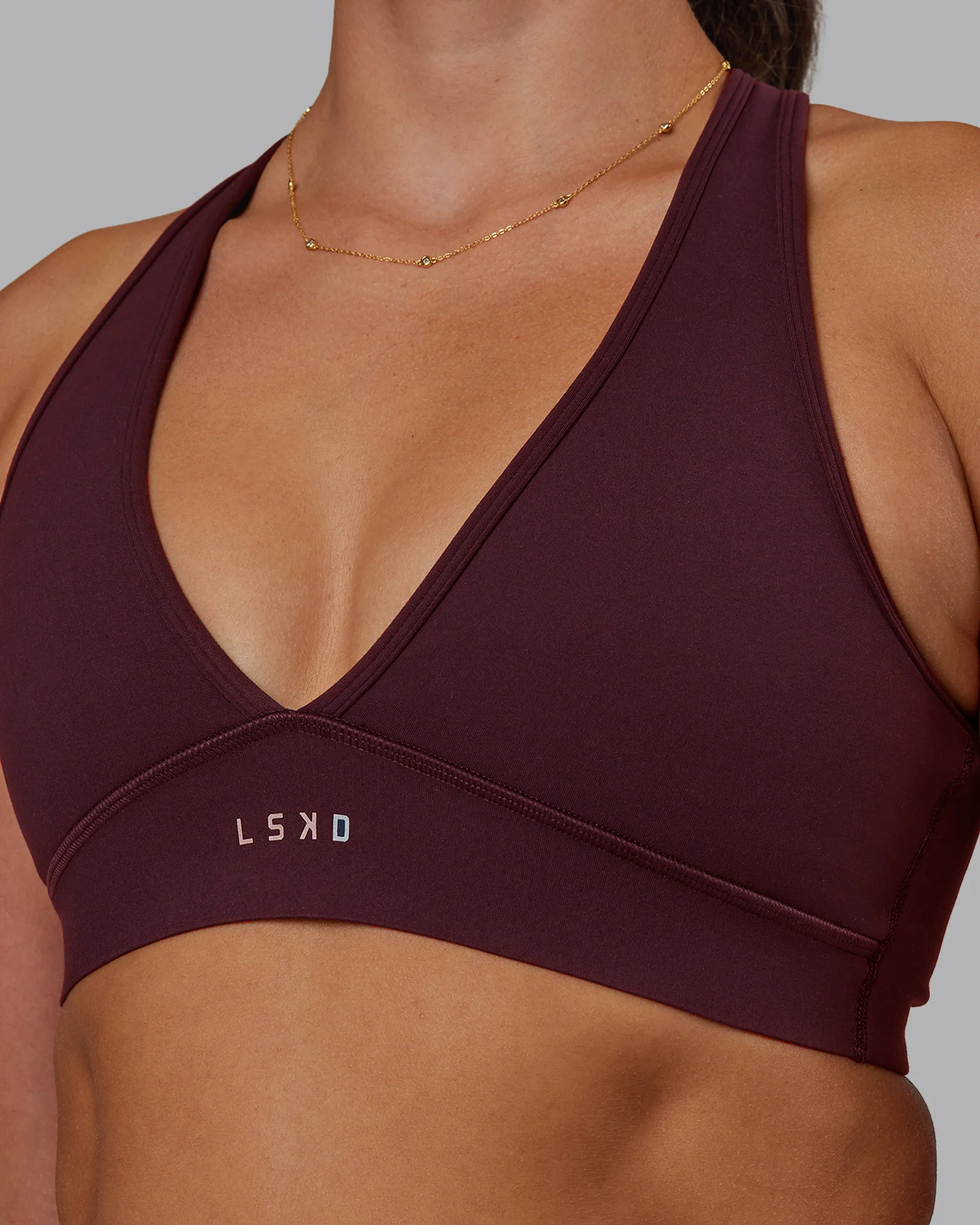 Stamina Sports Bra - Cherry Lacquer 4 Stamina Sports Bra - Cherry Lacquer