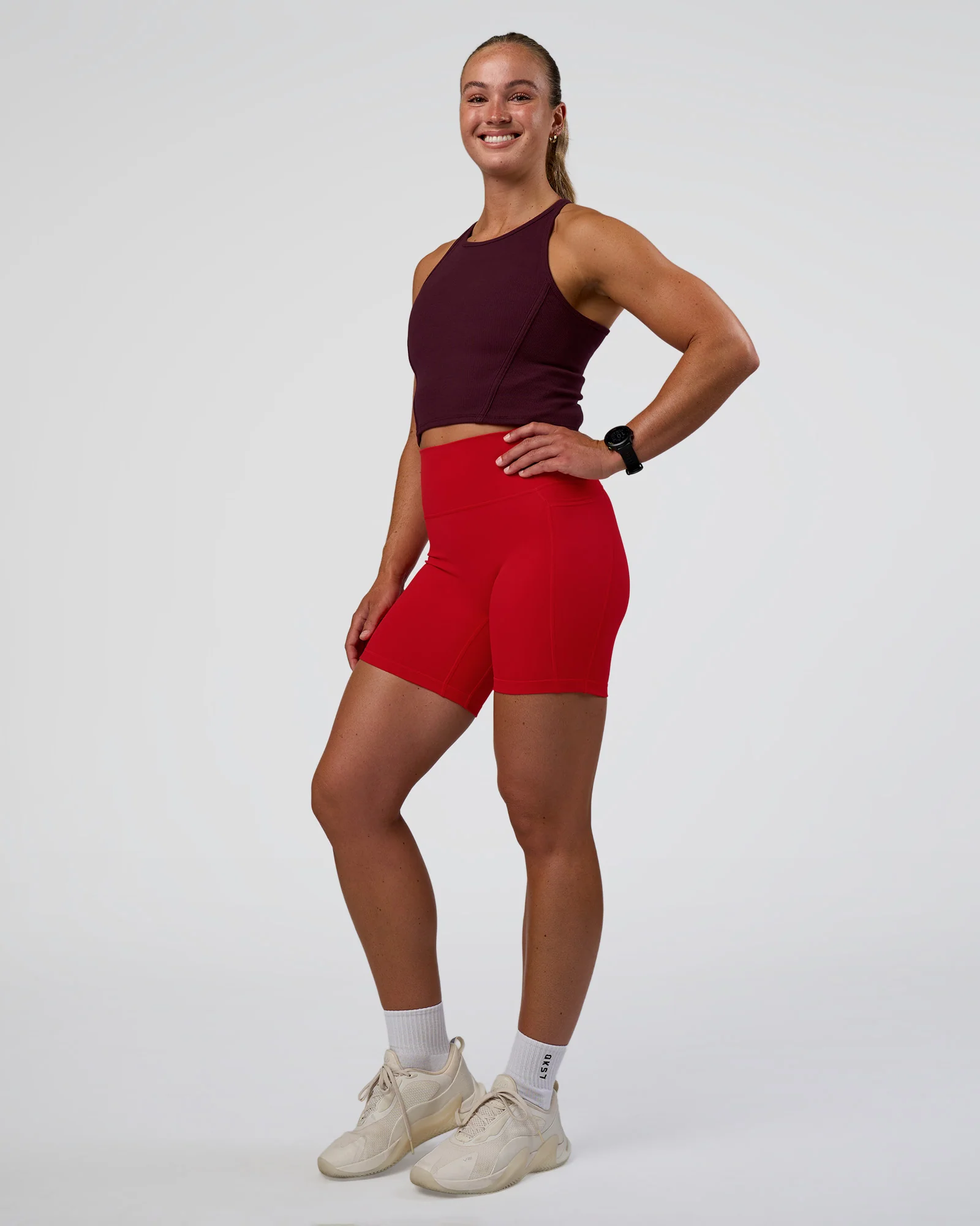 Ignite High Neck Tank - Cherry Lacquer 5 Ignite High Neck Tank - Cherry Lacquer