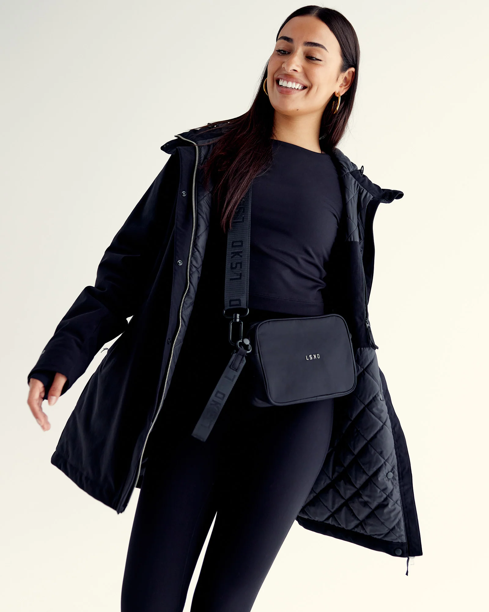 Auxiliary 2.0 Longline Jacket - Black