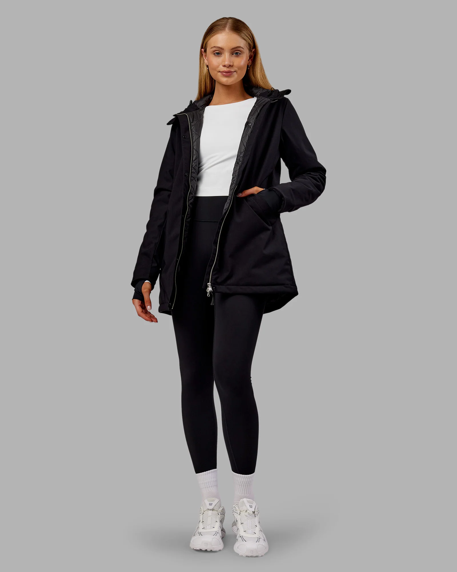 Auxiliary 2.0 Longline Jacket - Black 13 Auxiliary 2.0 Longline Jacket - Black