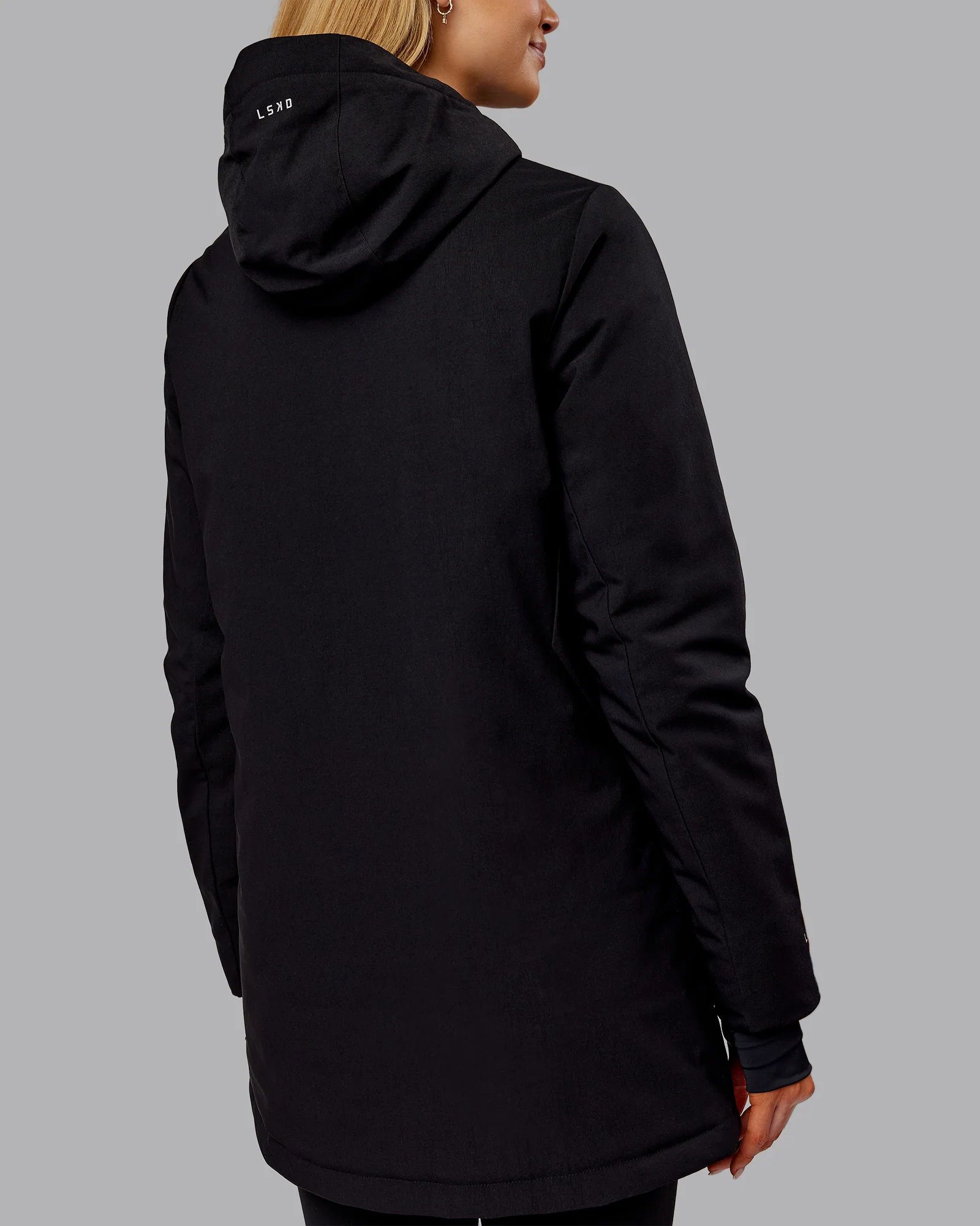 Auxiliary 2.0 Longline Jacket - Black 3 Auxiliary 2.0 Longline Jacket - Black