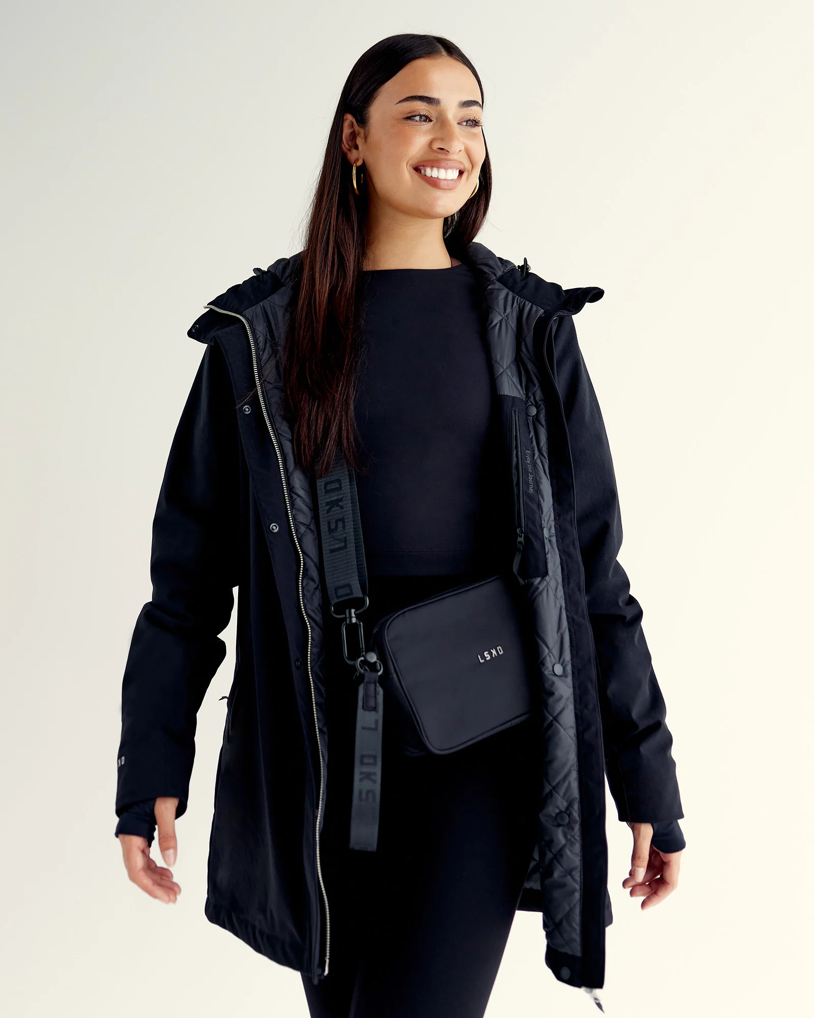 Auxiliary 2.0 Longline Jacket - Black 5 Auxiliary 2.0 Longline Jacket - Black