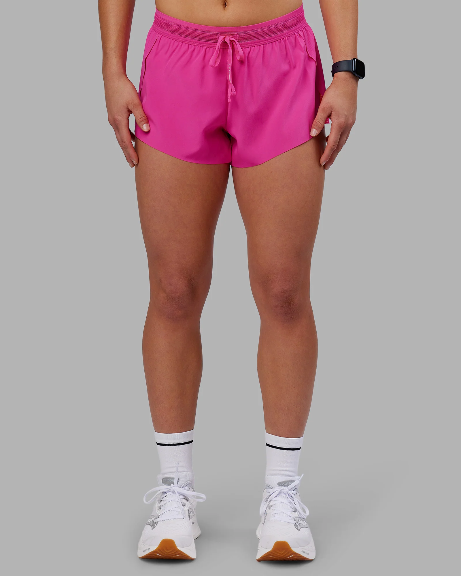 Accelerate 3" Mid-Rise Running Short - Ultra Pink