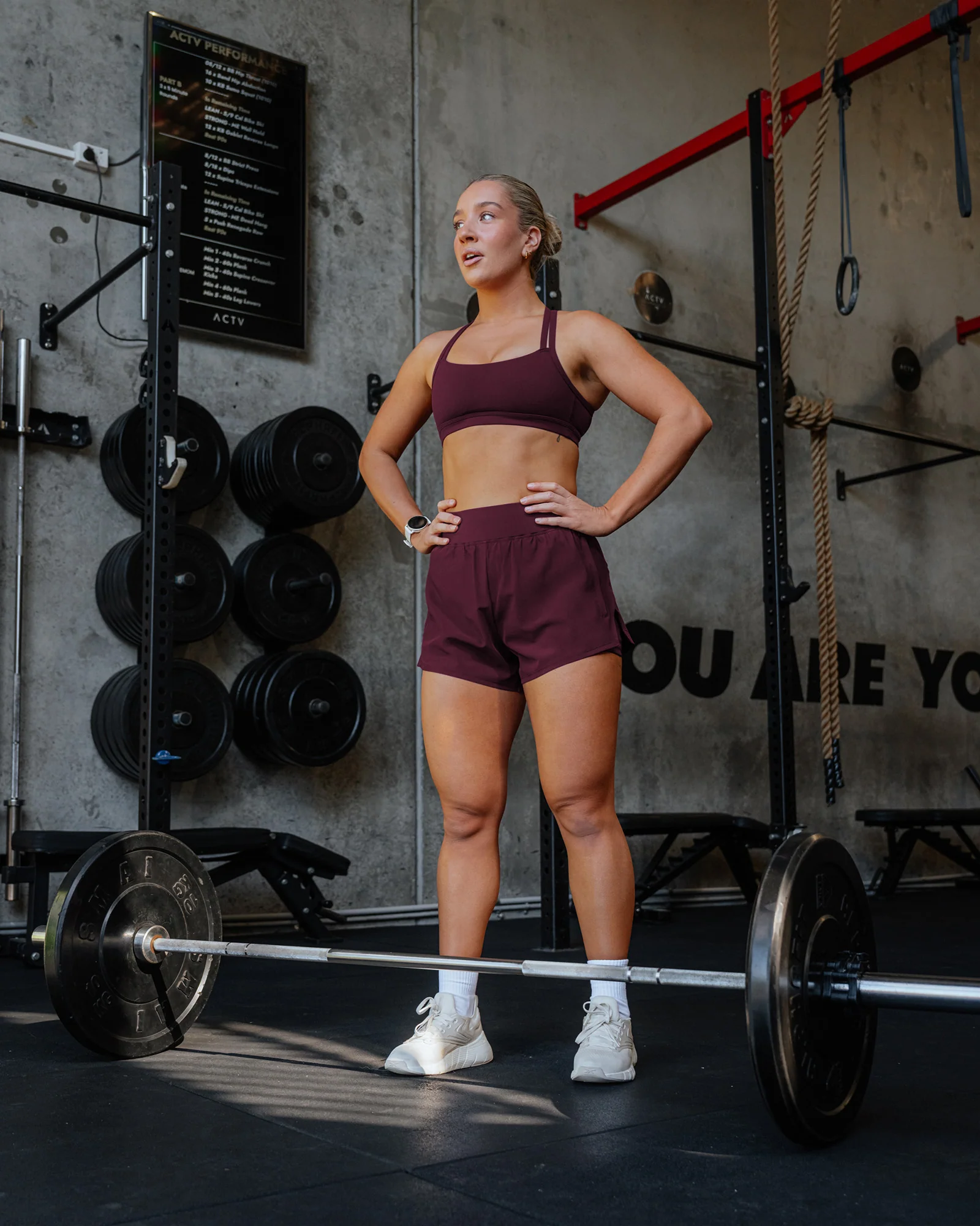 Challenger 3" Lined Performance Short - Cherry Lacquer