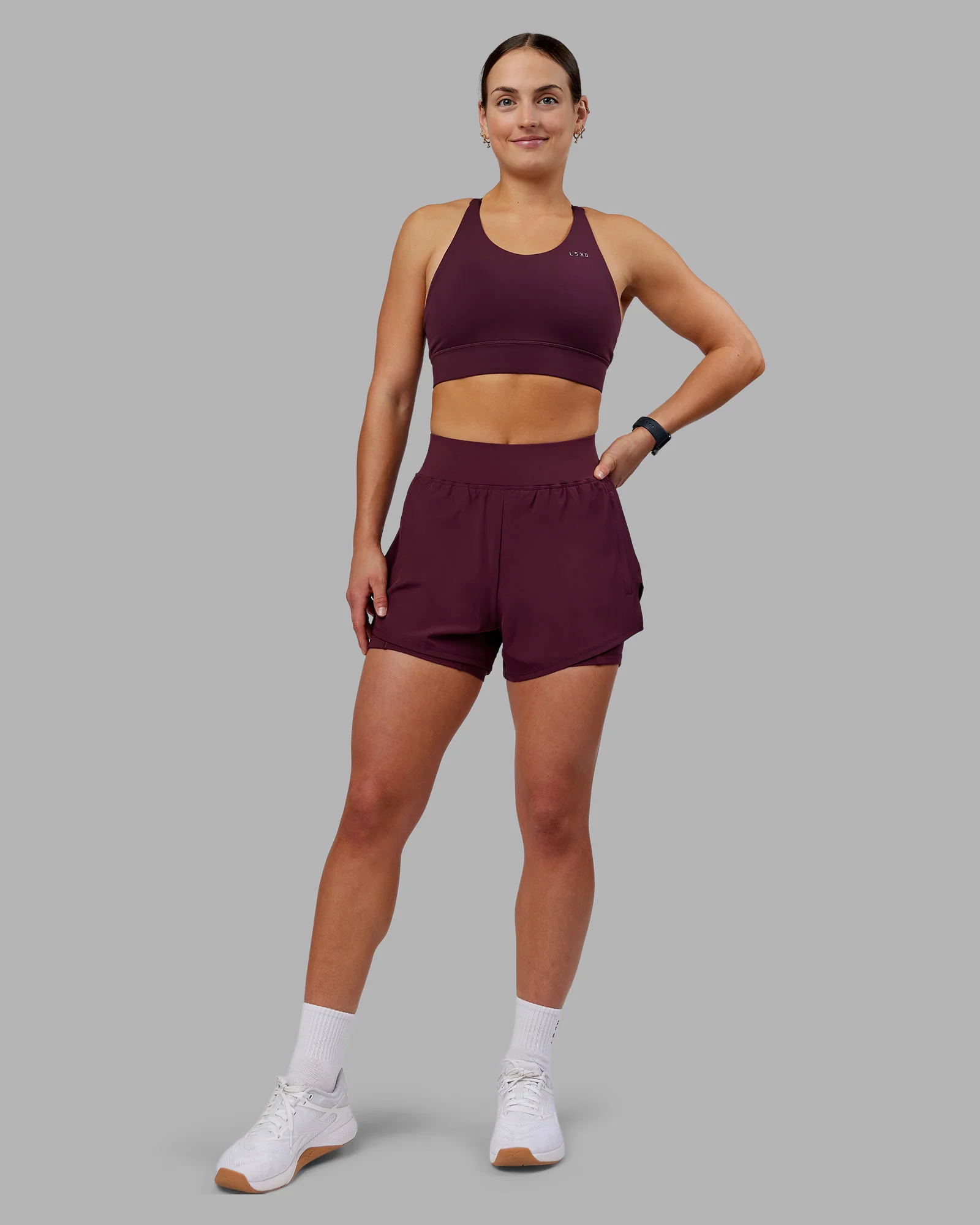 Challenger 3" Lined Performance Short - Cherry Lacquer 5 Challenger 3" Lined Performance Short - Cherry Lacquer