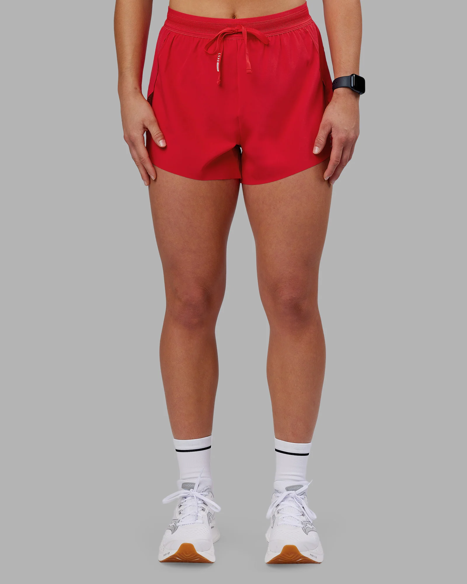 Accelerate 3" High-Rise Running Short - Scarlet