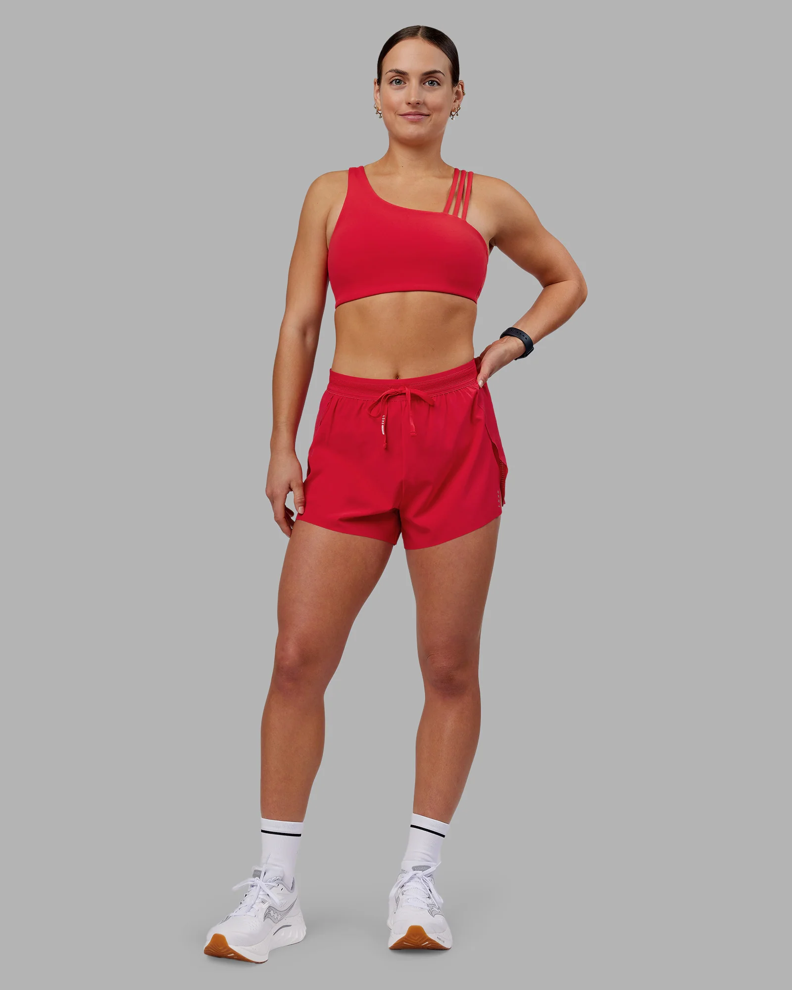 Accelerate 3" High-Rise Running Short - Scarlet 4 Accelerate 3" High-Rise Running Short - Scarlet
