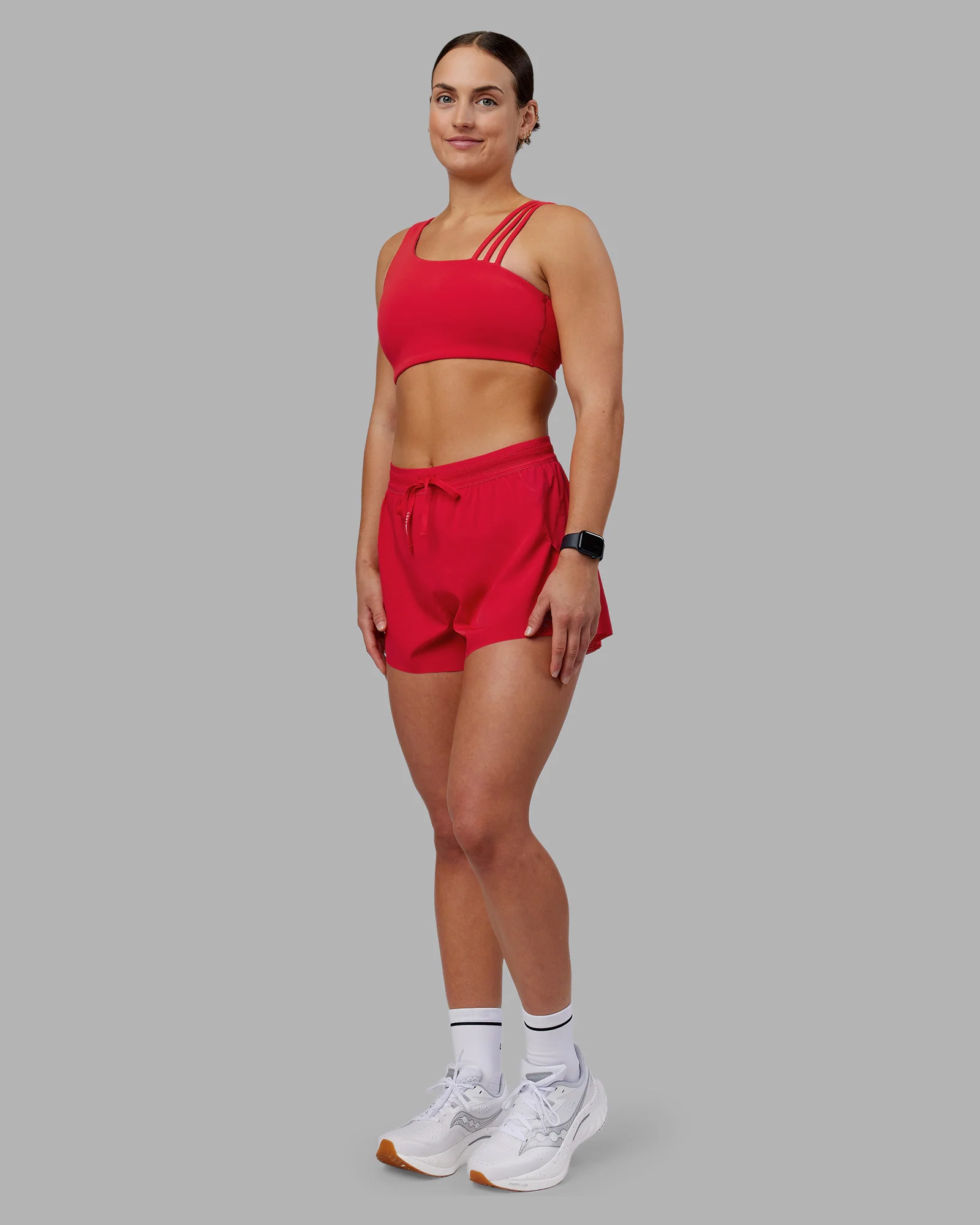 Accelerate 3" High-Rise Running Short - Scarlet 7 Accelerate 3" High-Rise Running Short - Scarlet