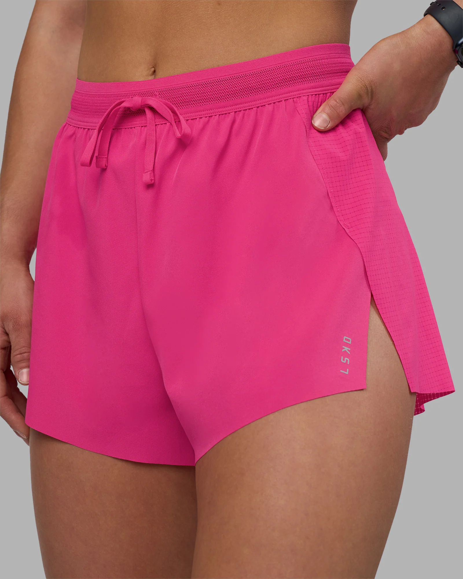 Accelerate 3" High-Rise Running Short - Ultra Pink