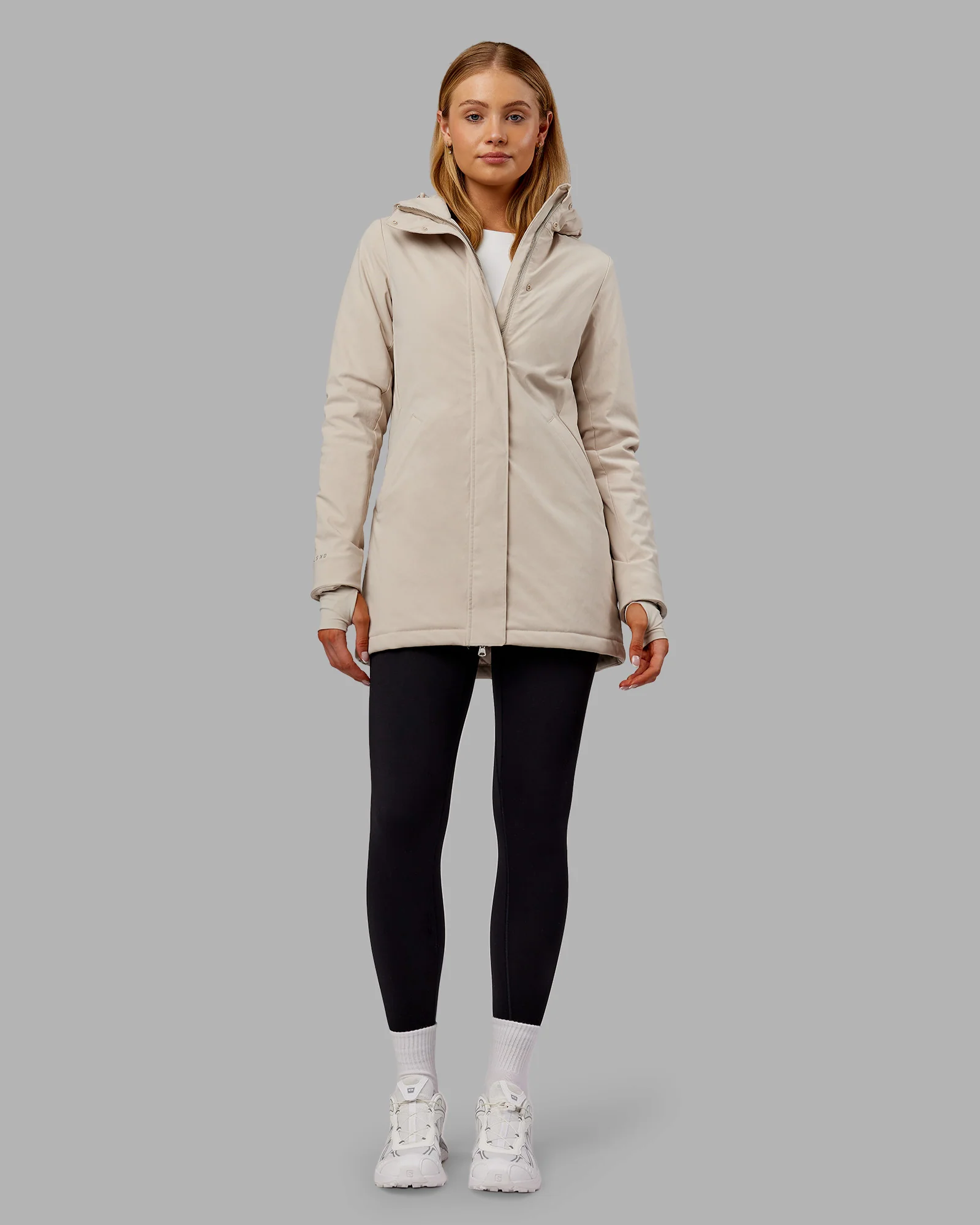 Auxiliary 2.0 Longline Jacket - Shale Beige