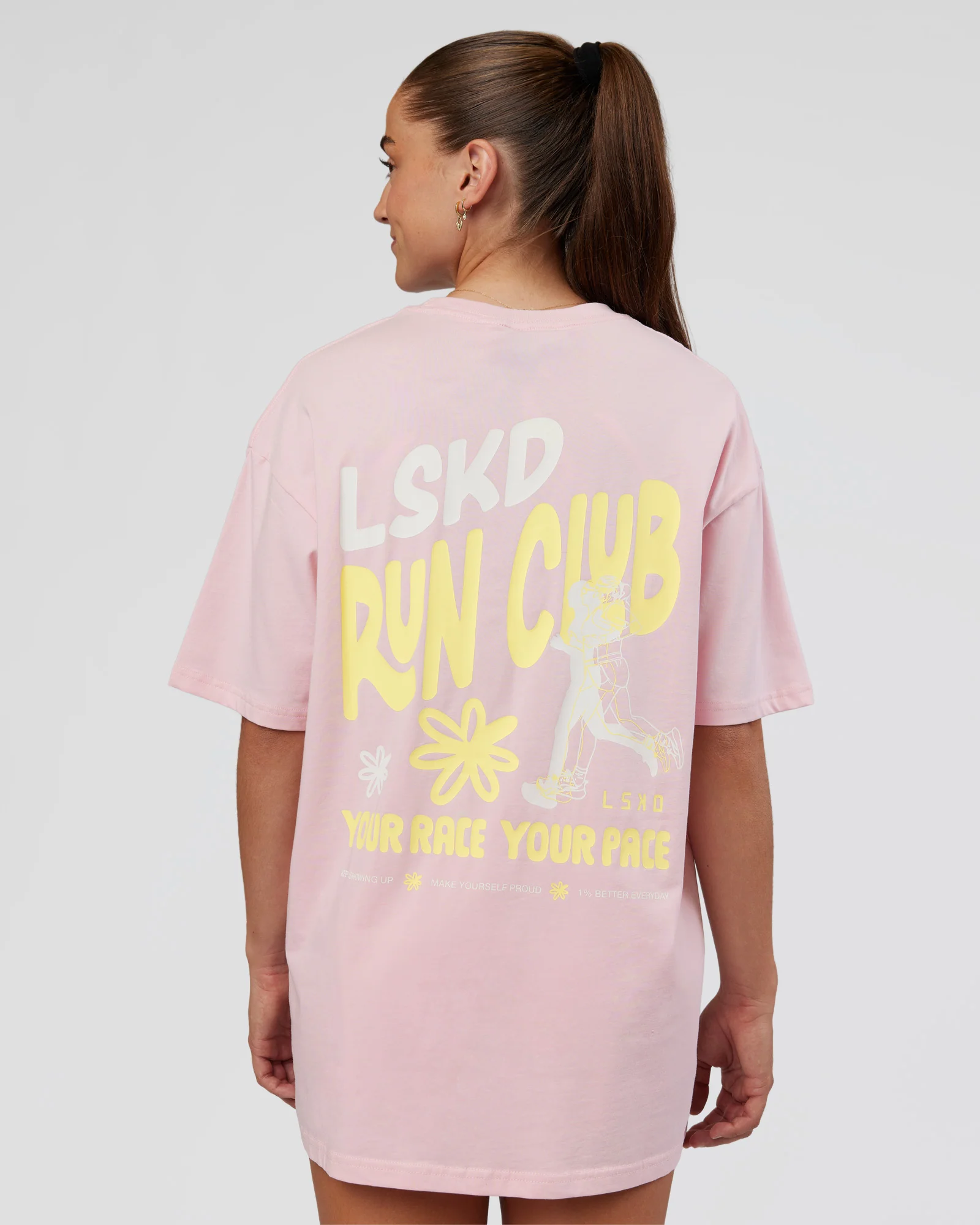 Grace Grove FLXCotton Oversize Tee - Marshmallow