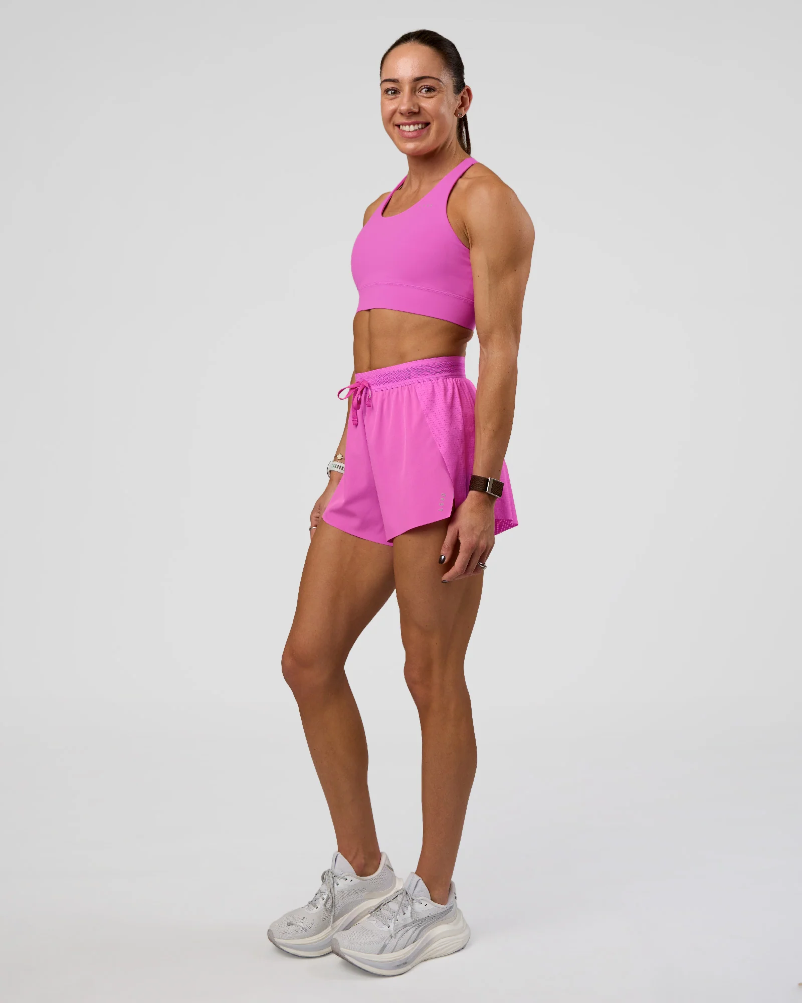 Accelerate 3" High-Rise Running Short - Ultra Fuchsia