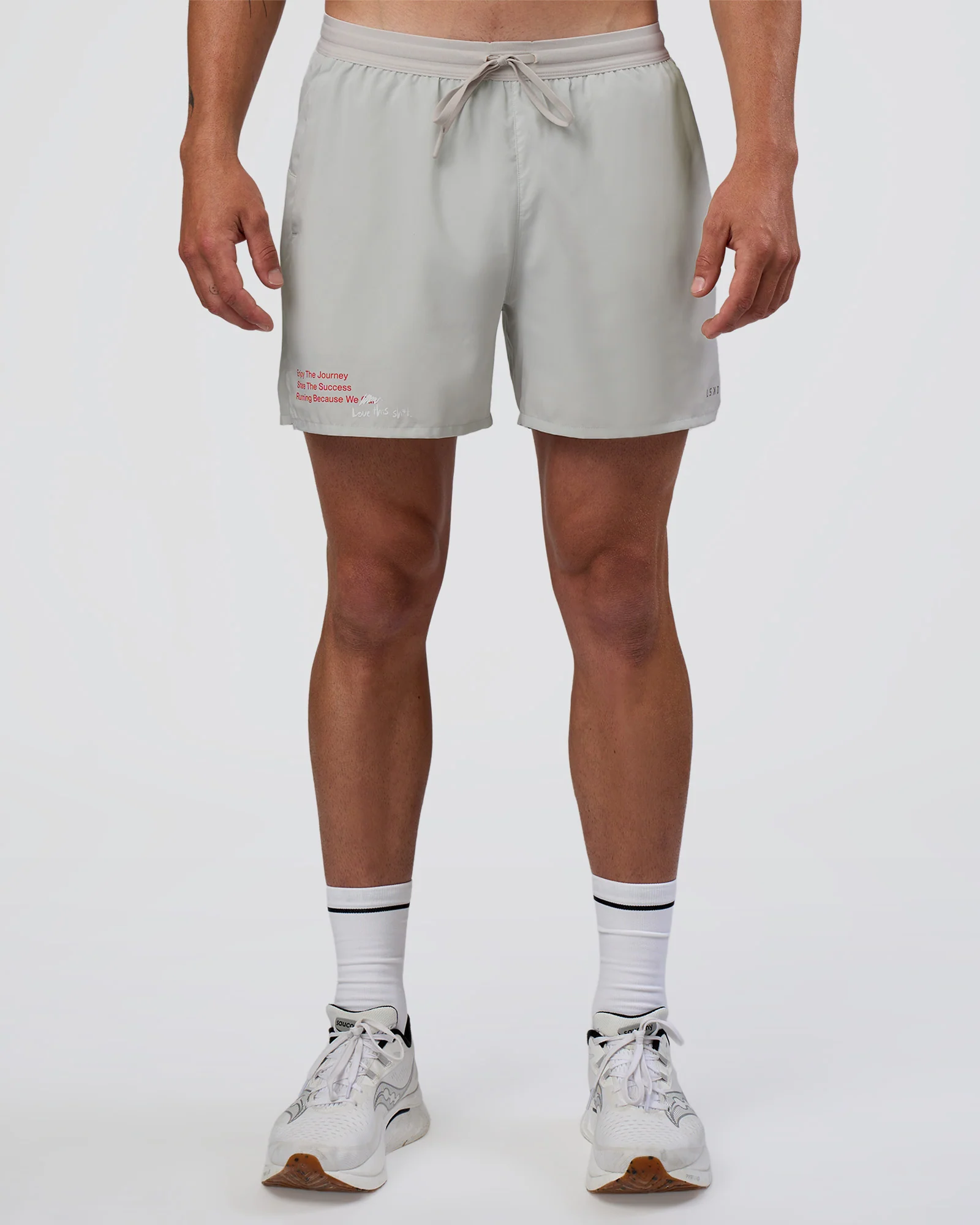 Pace 5" Lined Running Short - Digital Mist-Flame