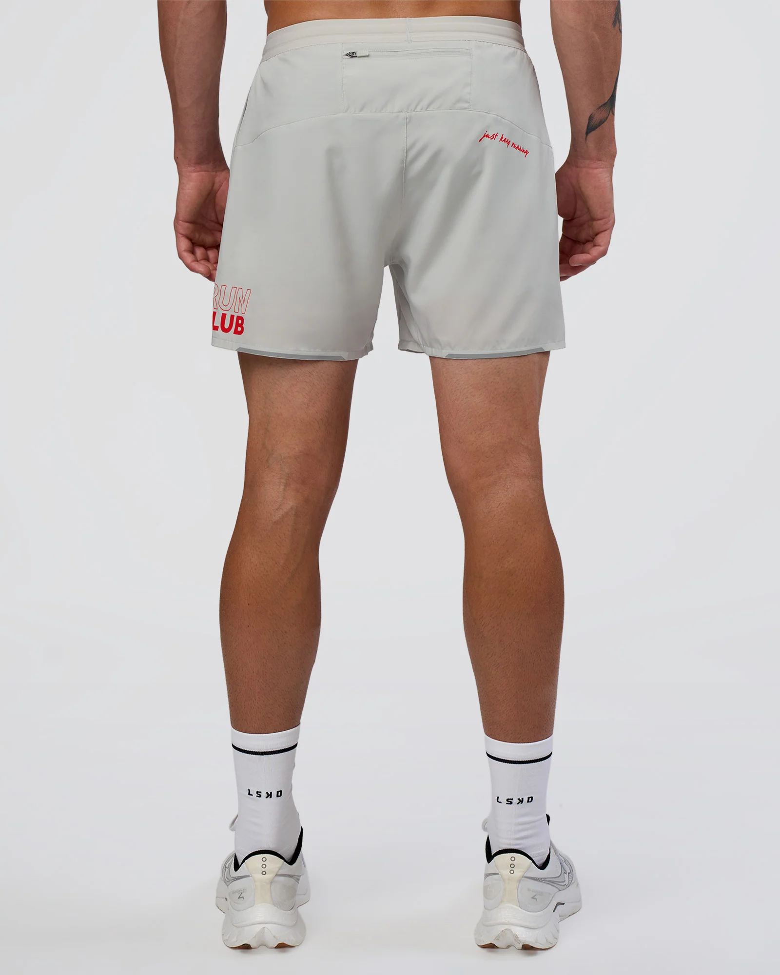 Pace 5" Lined Running Short - Digital Mist-Flame