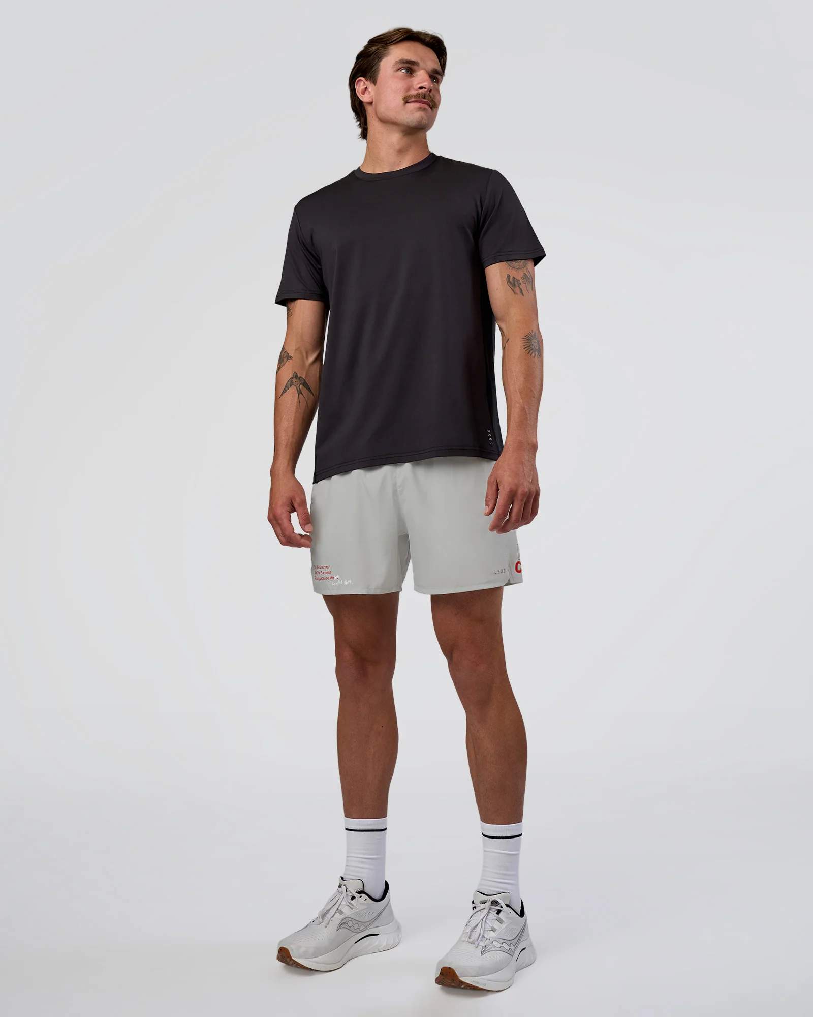 Pace 5" Lined Running Short - Digital Mist-Flame