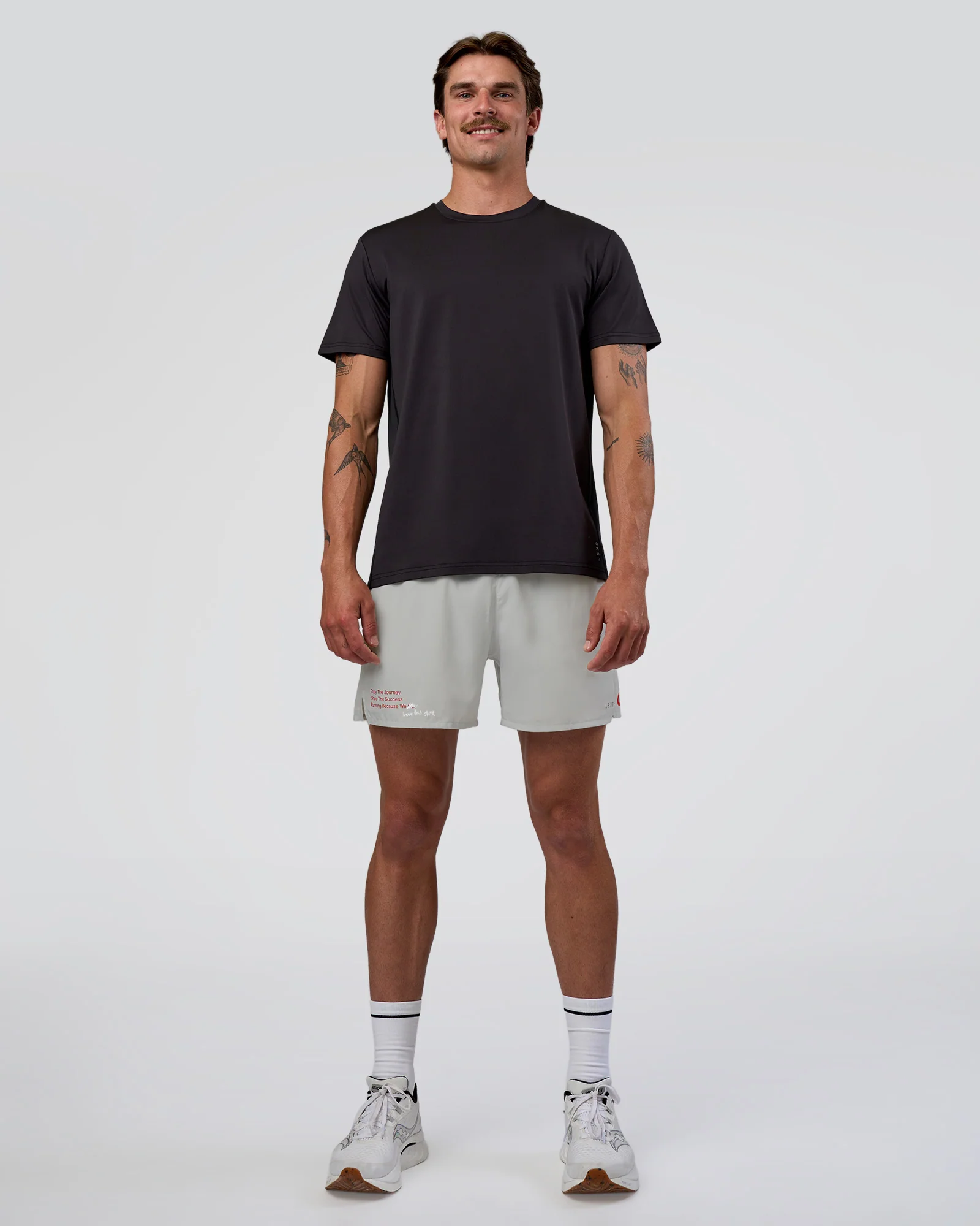 Pace 5" Lined Running Short - Digital Mist-Flame