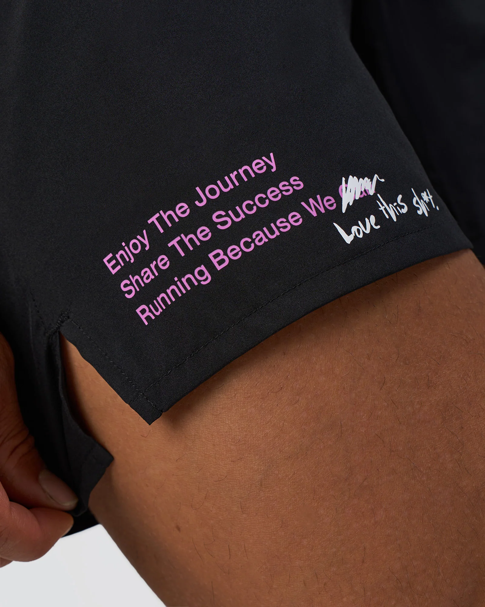 Pace 5" Lined Running Short - Black-Ultra Fuchsia 5 Pace 5" Lined Running Short - Black-Ultra Fuchsia