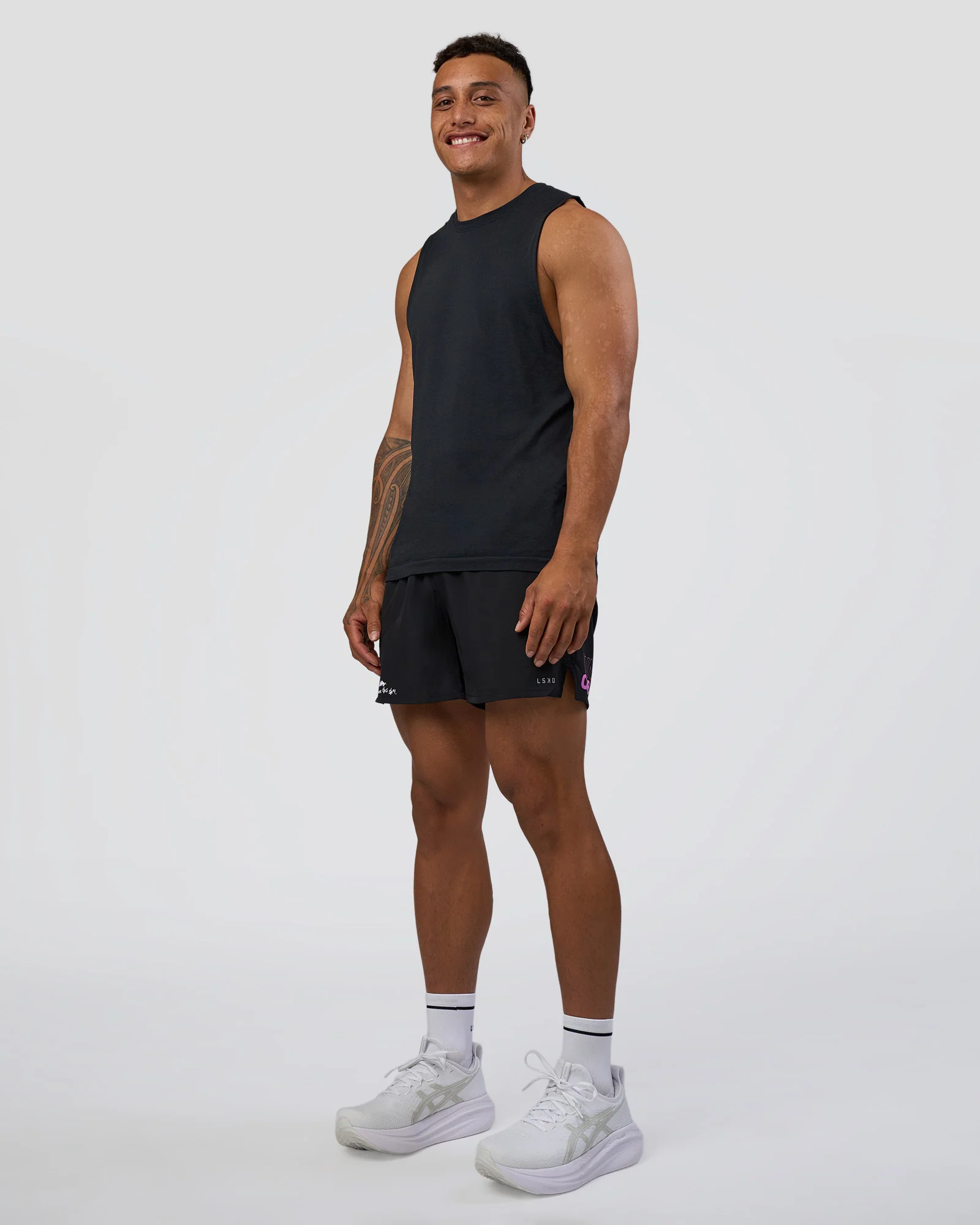 Pace 5" Lined Running Short - Black-Ultra Fuchsia 7 Pace 5" Lined Running Short - Black-Ultra Fuchsia