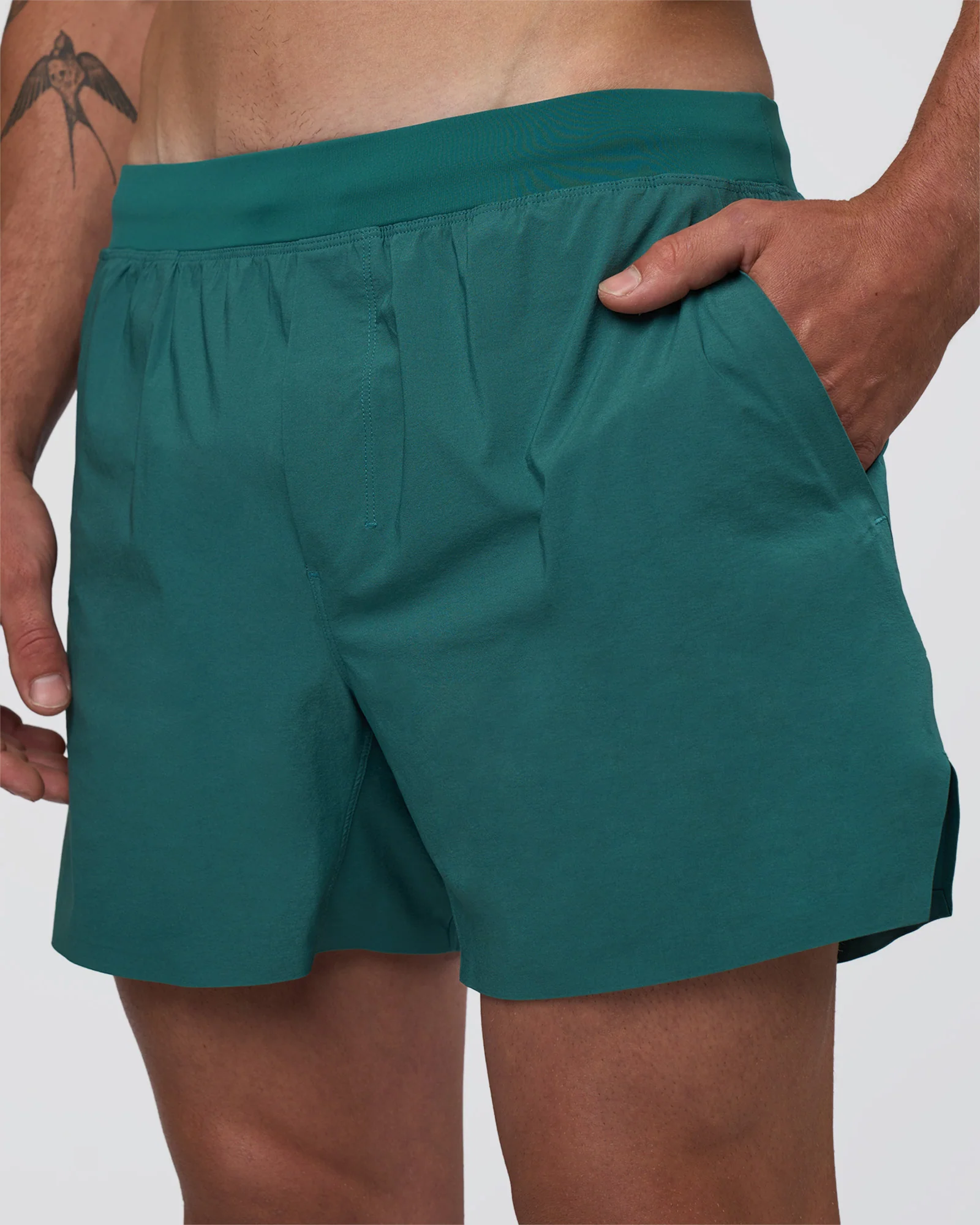 Hybrid Lined 5" Short - Transformative Teal