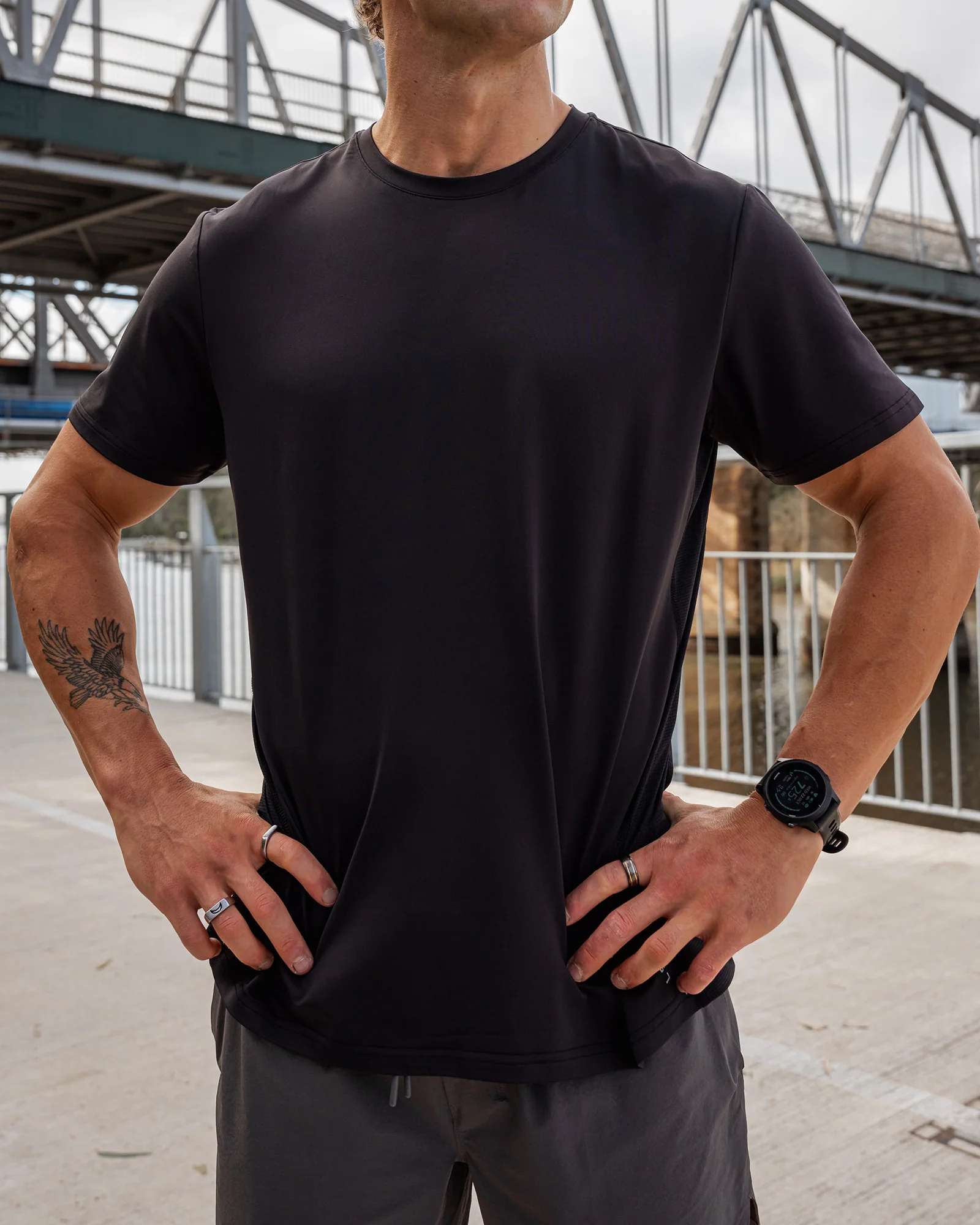 AirTrack Tee - Black