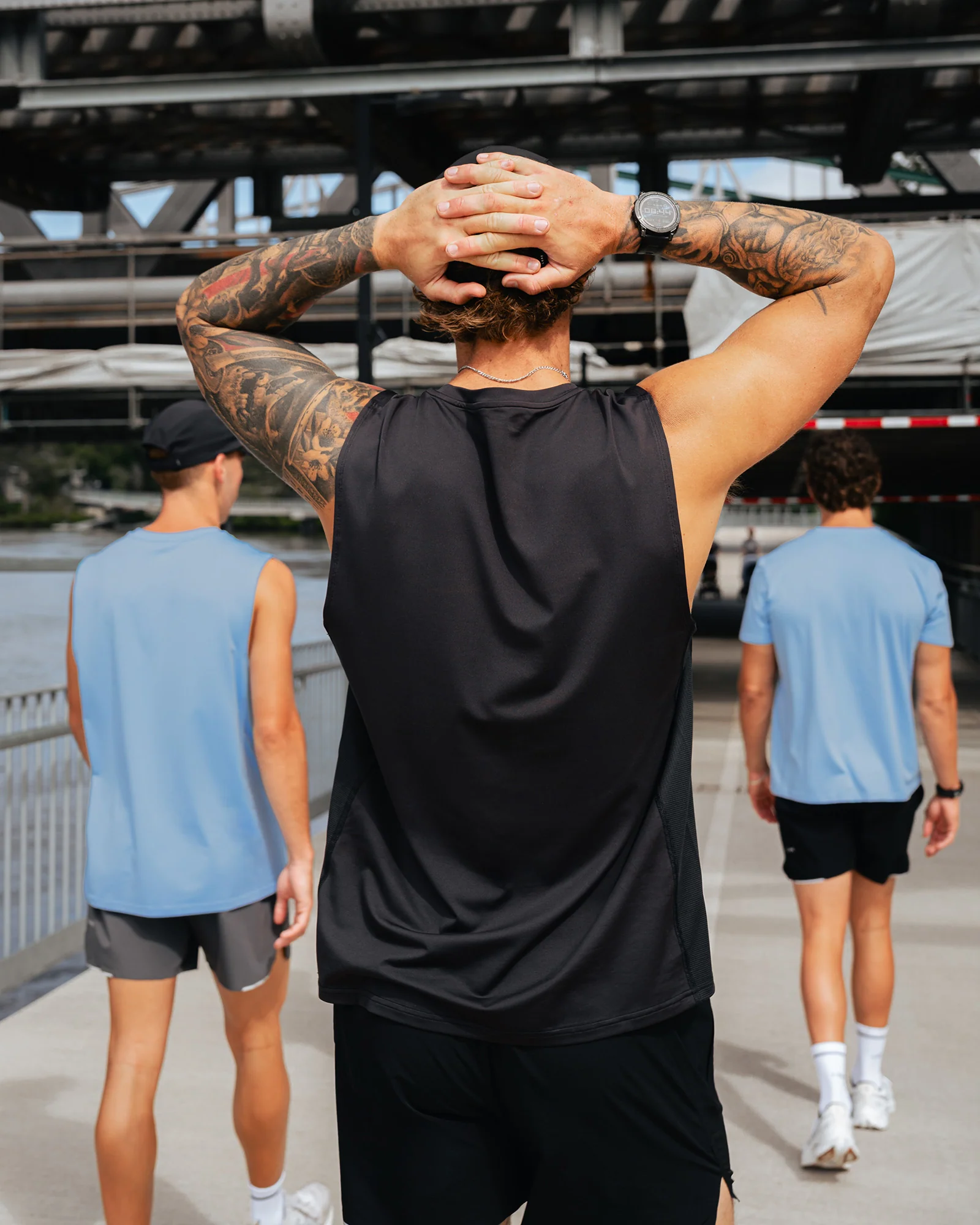 AirTrack Muscle Tank - Black