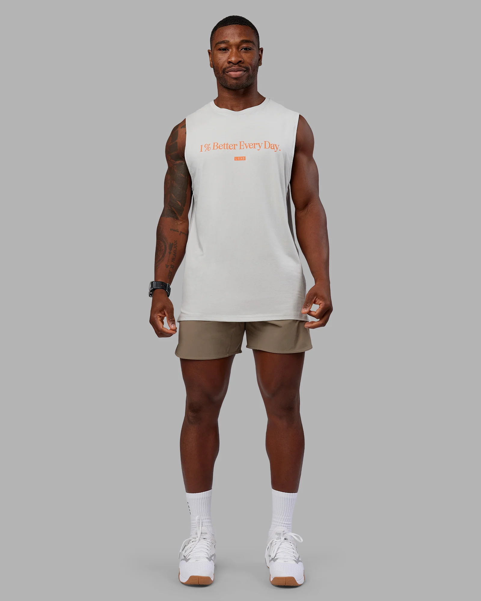 Lift 6" Short - Greige 5 Lift 6" Short - Greige