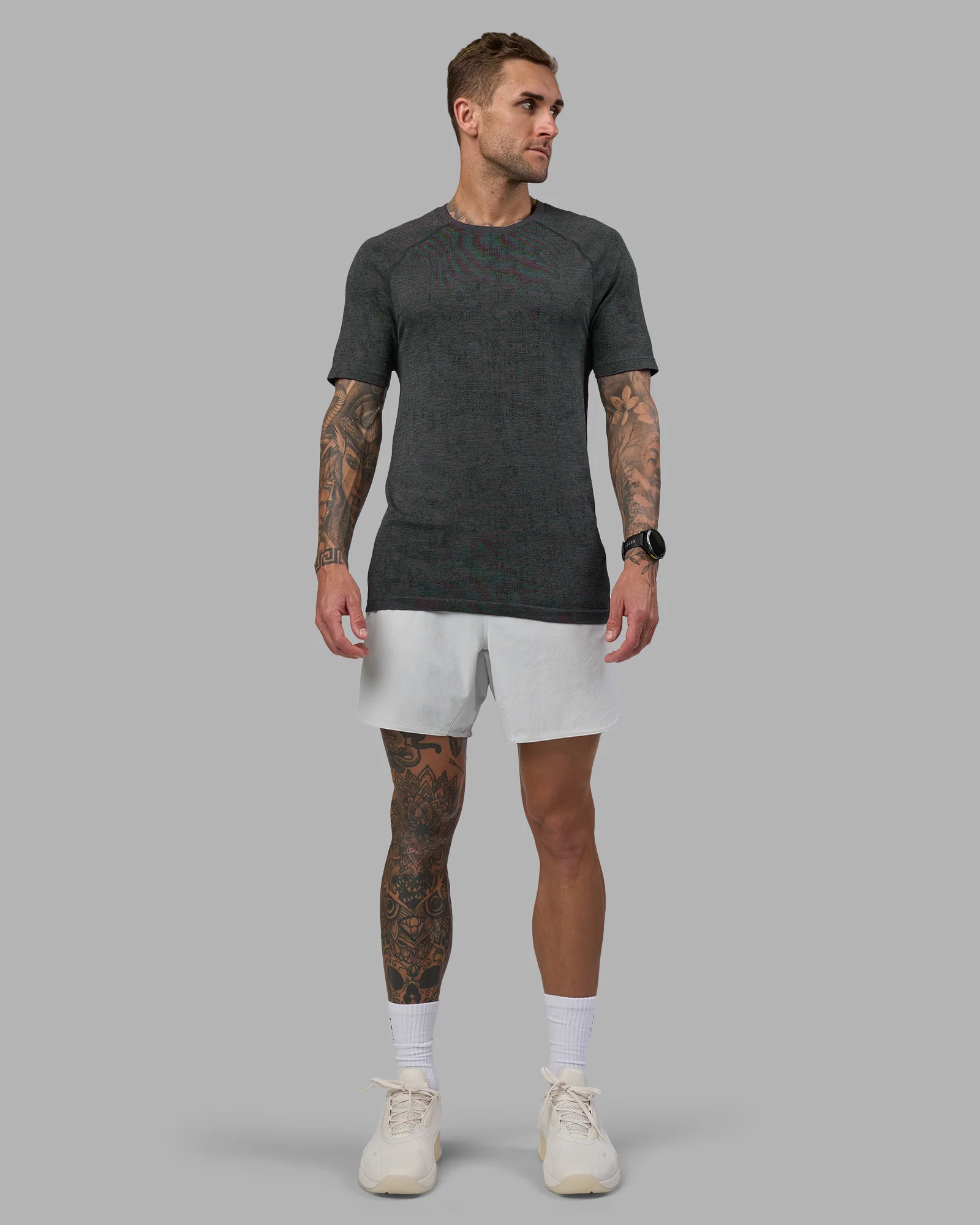 AeroFLX+ Seamless Tee - Black Camo-Graphite 5 AeroFLX+ Seamless Tee - Black Camo-Graphite