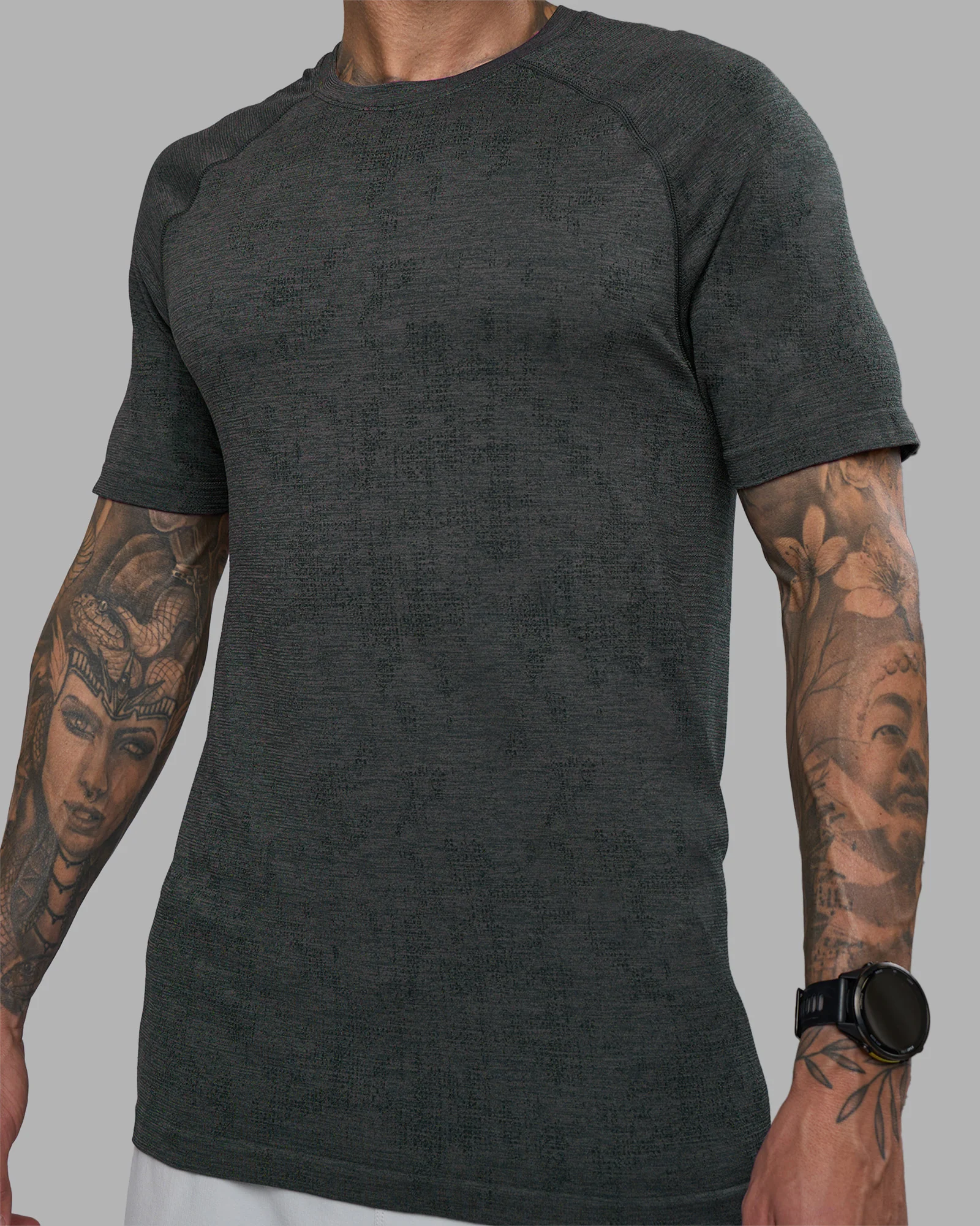 AeroFLX+ Seamless Tee - Black Camo-Graphite 6 AeroFLX+ Seamless Tee - Black Camo-Graphite