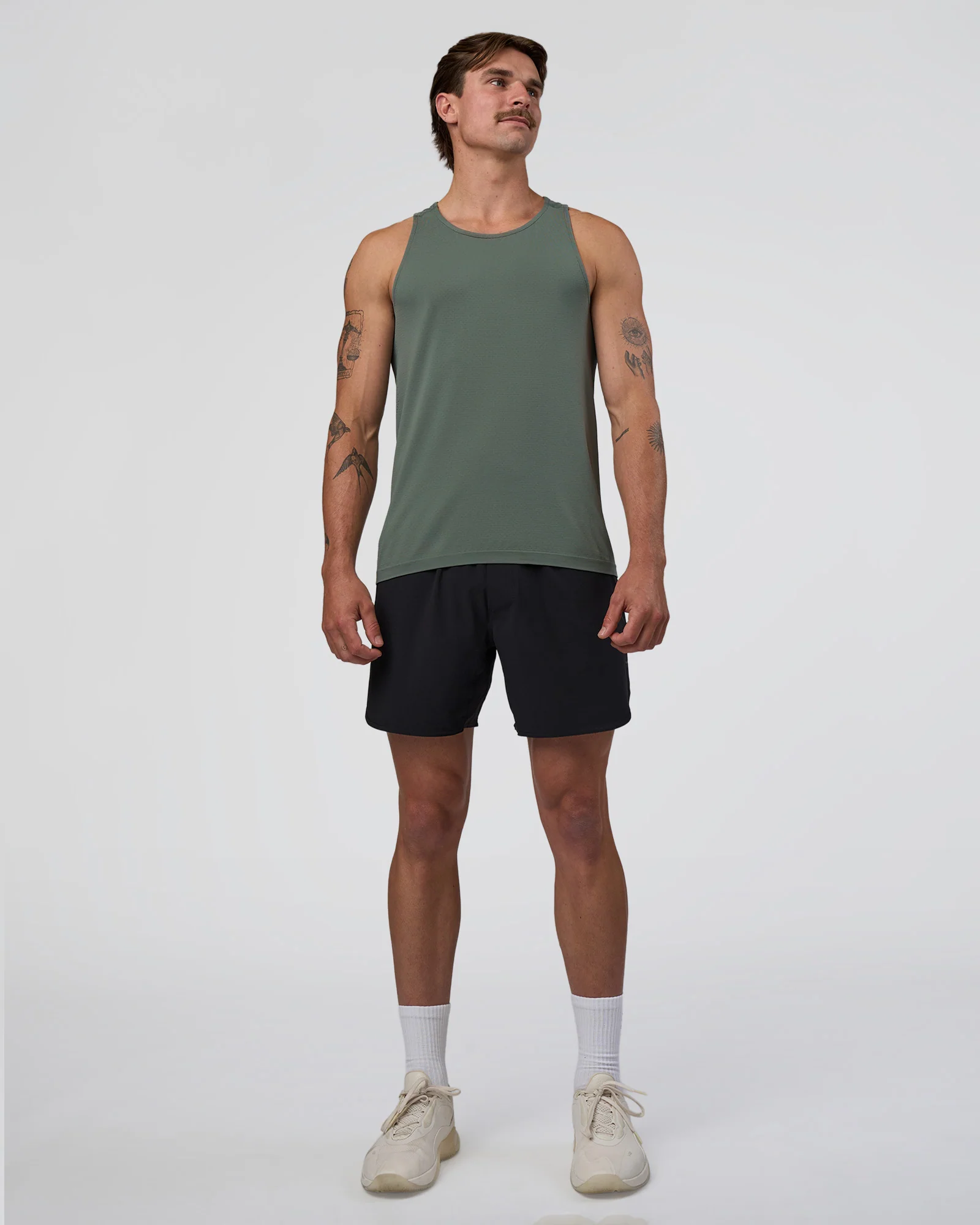 AeroFLX+ Seamless Tank - Graphite/Graphite