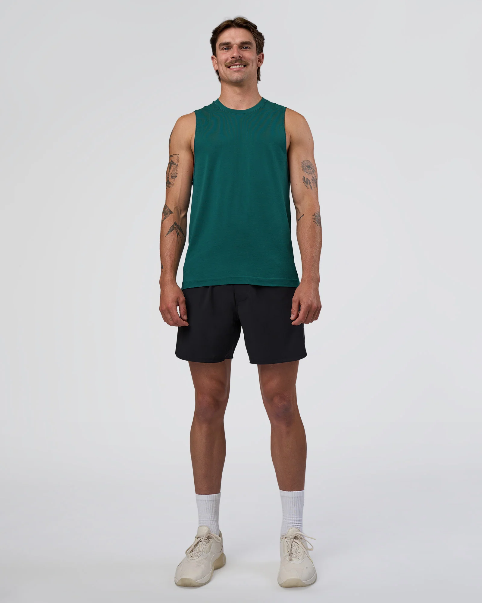 AeroFLX+ Seamless Muscle Tank - Transformative Teal/Transformative Teal