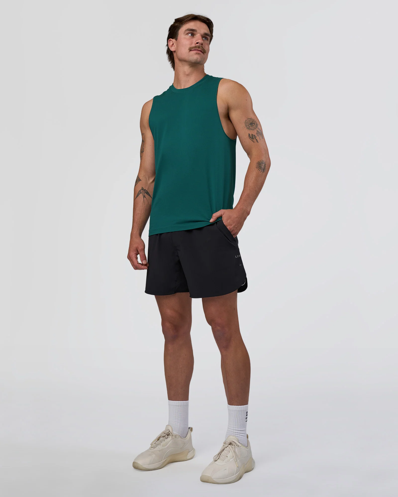 AeroFLX+ Seamless Muscle Tank - Transformative Teal/Transformative Teal 4 AeroFLX+ Seamless Muscle Tank - Transformative Teal/Transformative Teal