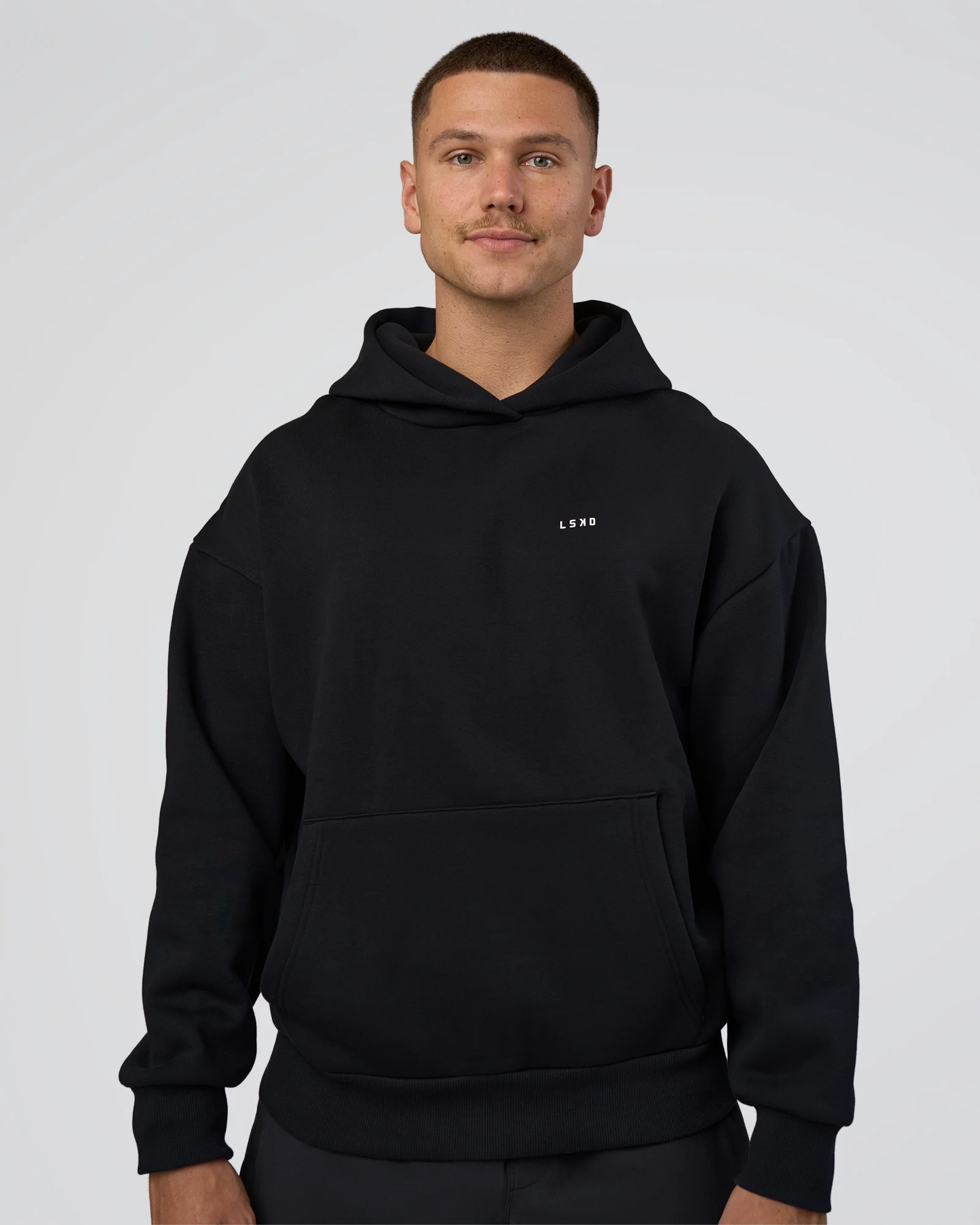 Lifting Unisex Oversized Hoodie - Black-Flame 6 Lifting Unisex Oversized Hoodie - Black-Flame