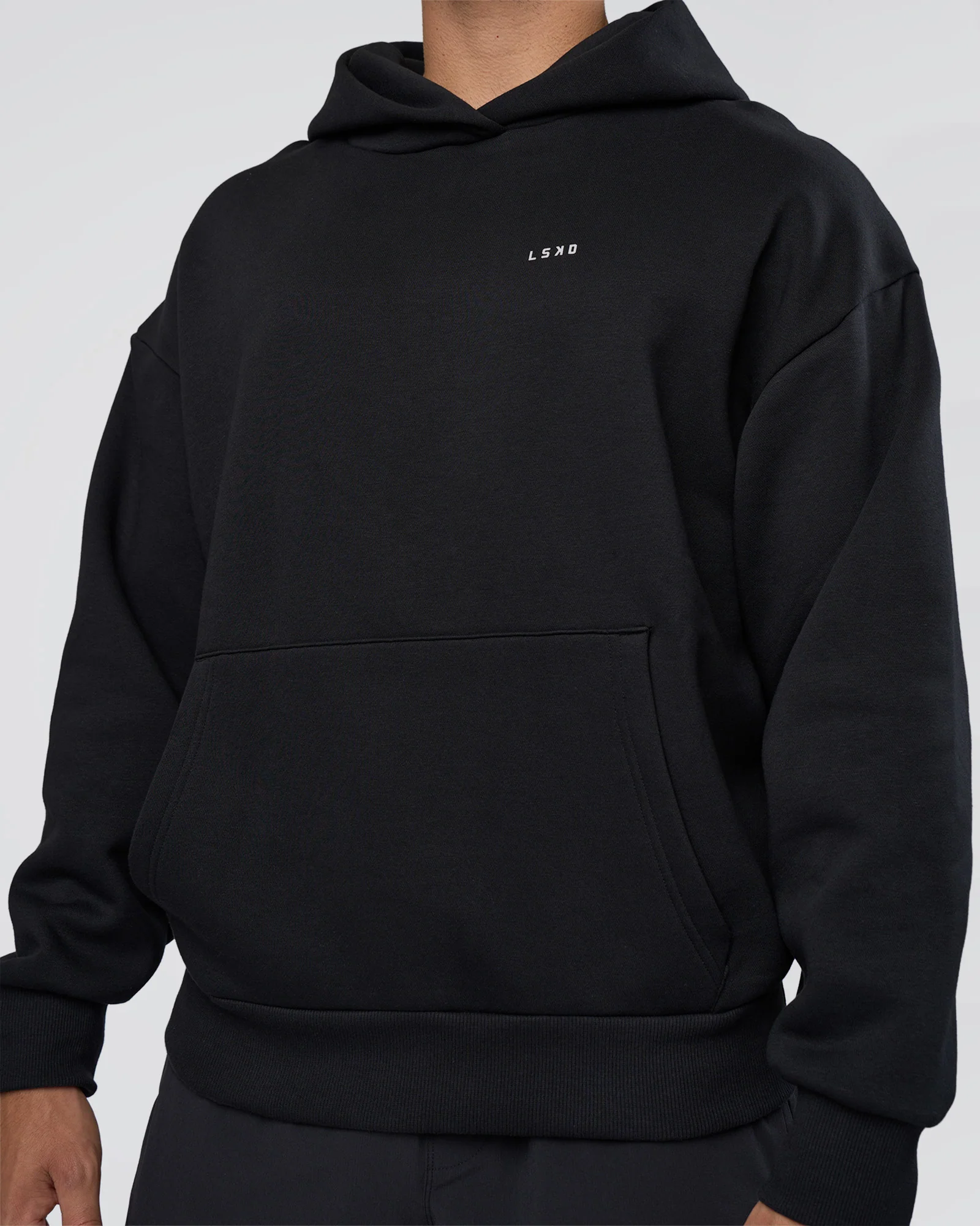Lifting Unisex Oversized Hoodie - Black-Flame 8 Lifting Unisex Oversized Hoodie - Black-Flame