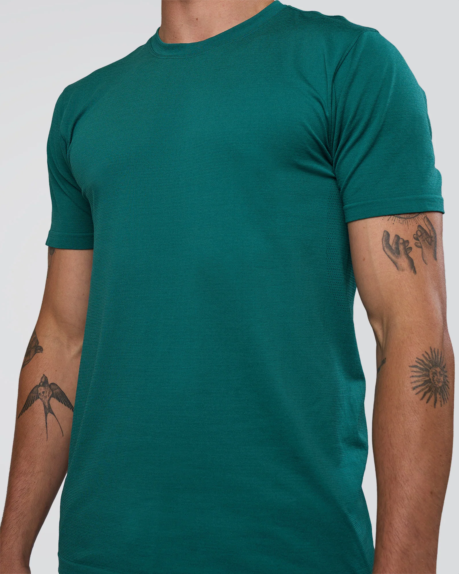 AeroFLX+ Seamless Set In Tee - Teal/Teal