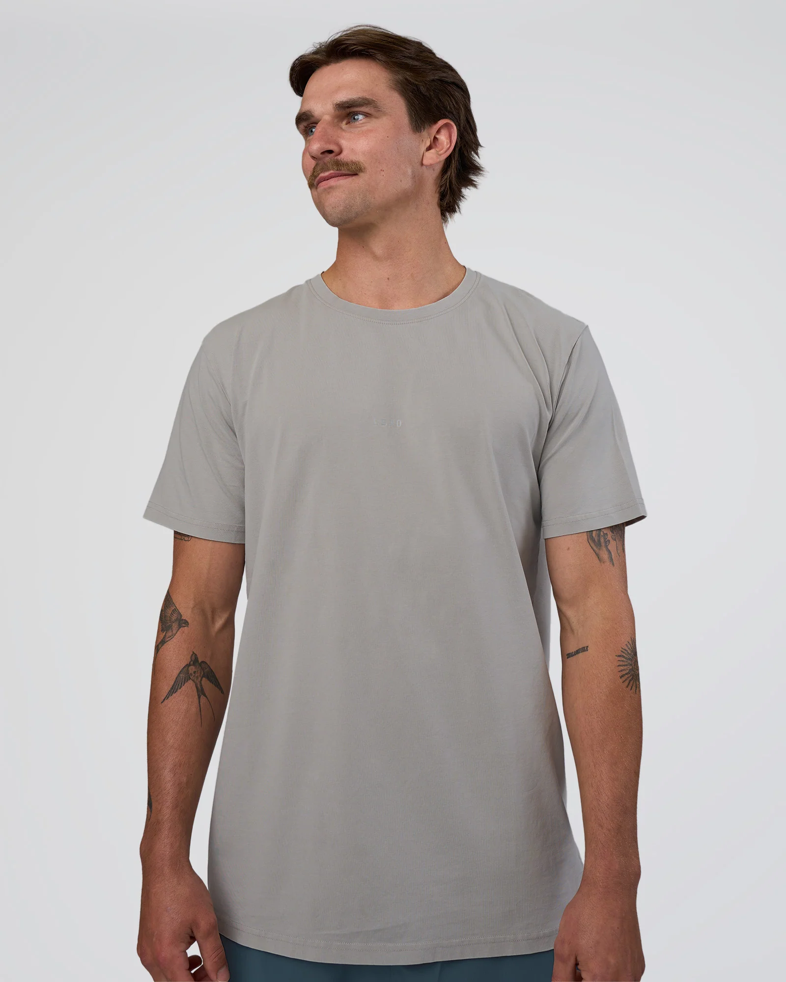 Base FLXCotton Tee - Alloy Washed