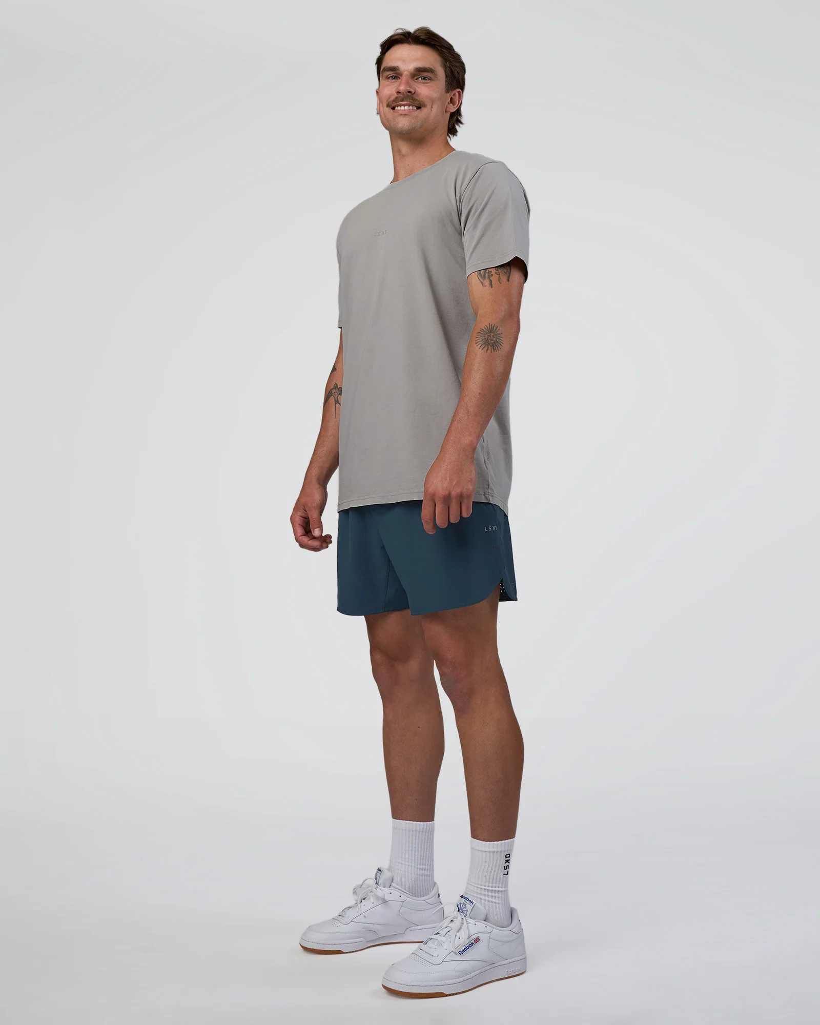 Base FLXCotton Tee - Alloy Washed