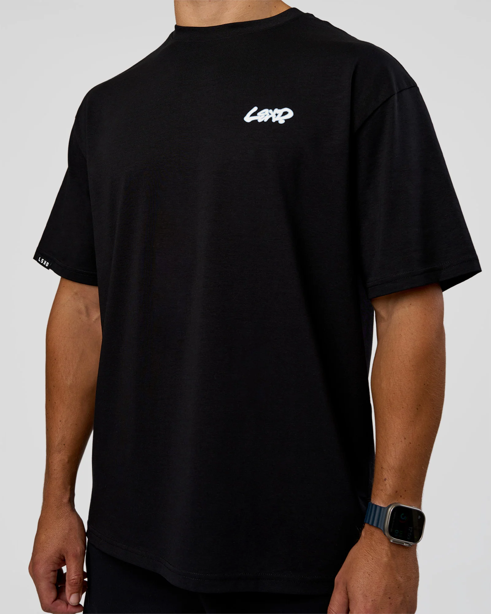 Break Through FLXCotton Oversized Tee - Black-Open Air 7 Break Through FLXCotton Oversized Tee - Black-Open Air