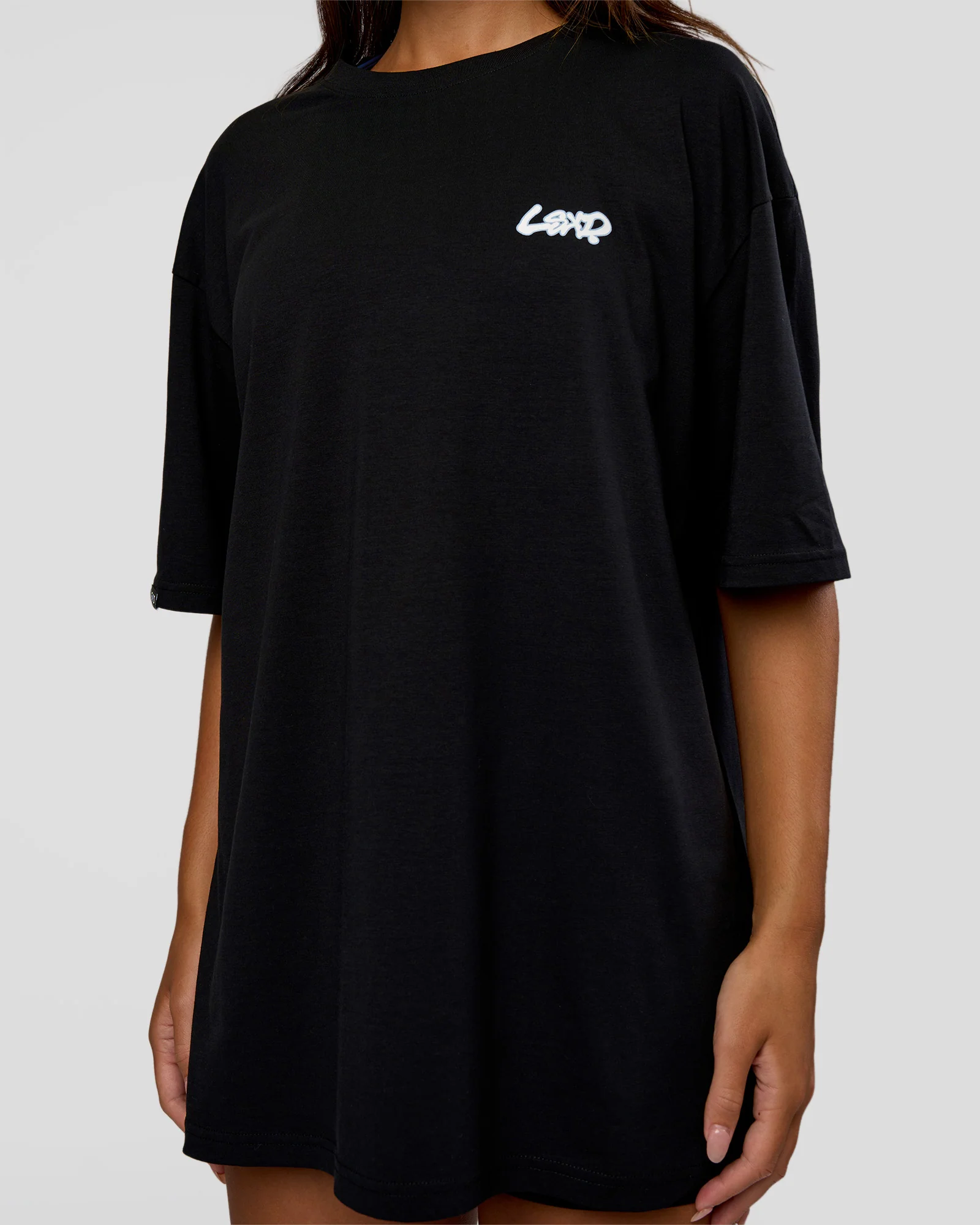 Break Through FLXCotton Oversized Tee - Black-Open Air 8 Break Through FLXCotton Oversized Tee - Black-Open Air