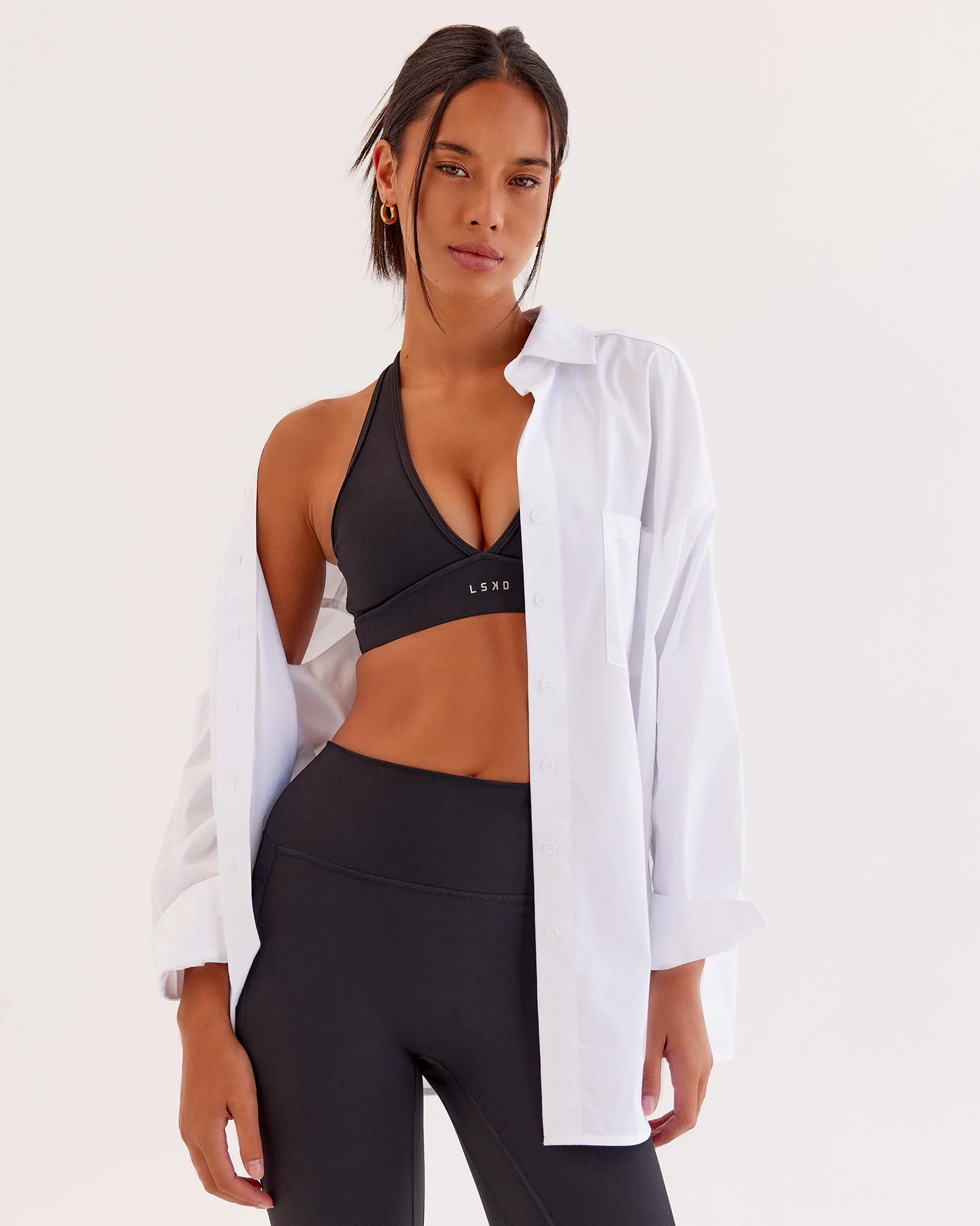 Go-To Oversized Shirt - White