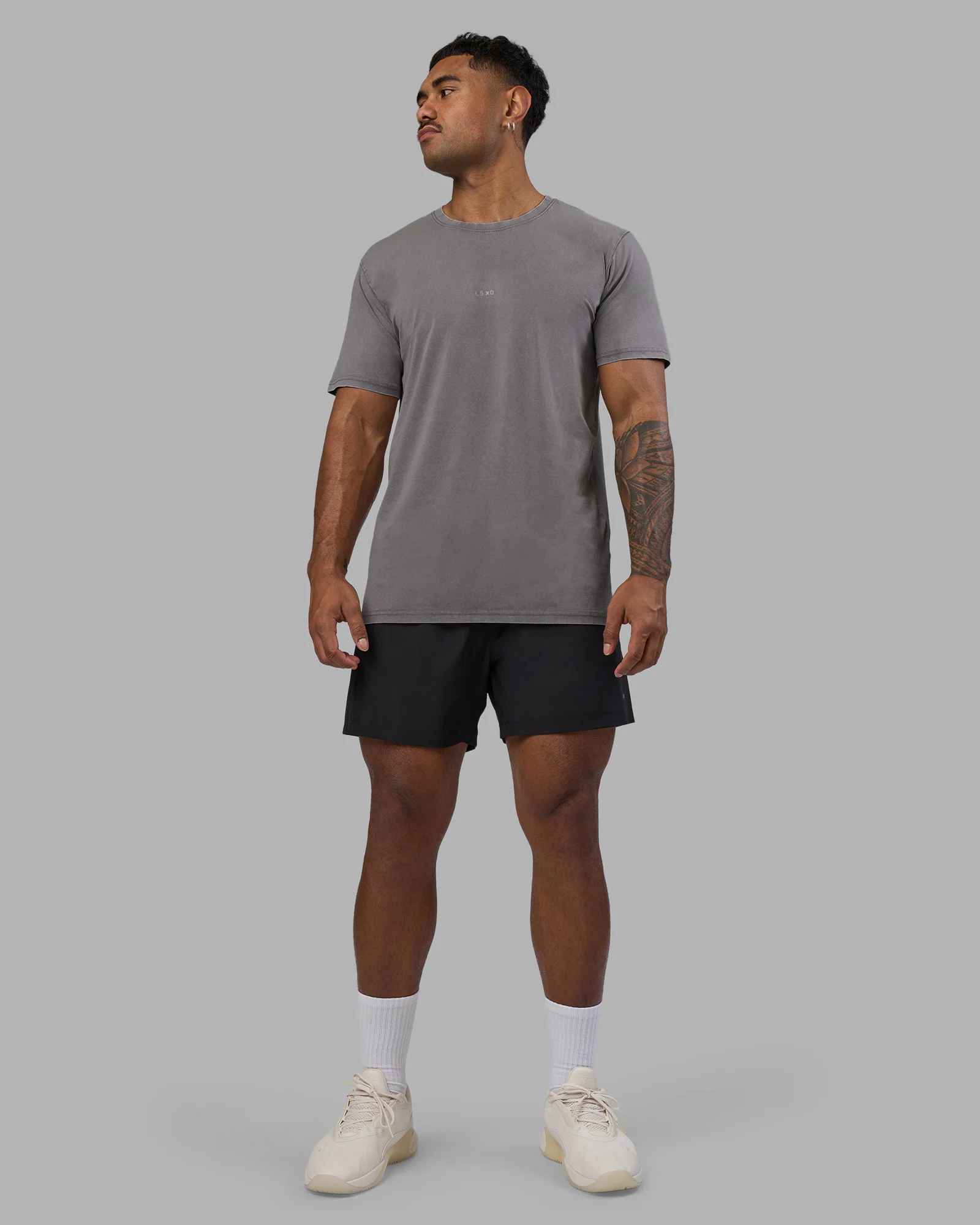 Base FLXCotton Tee - Storm Front Washed 4 Base FLXCotton Tee - Storm Front Washed