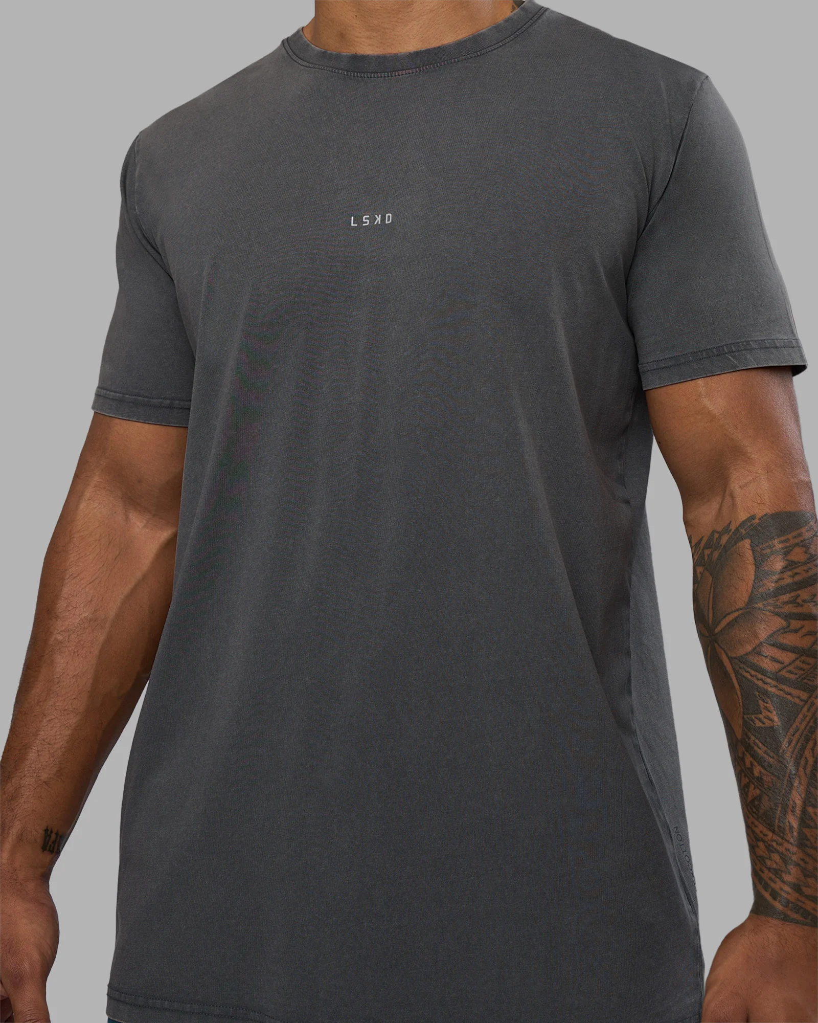 Base FLXCotton Tee - Dark Storm Washed
