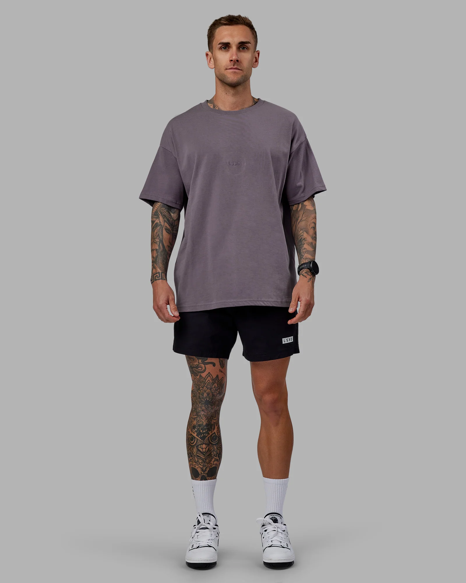 Daily 5" Short - Black-White