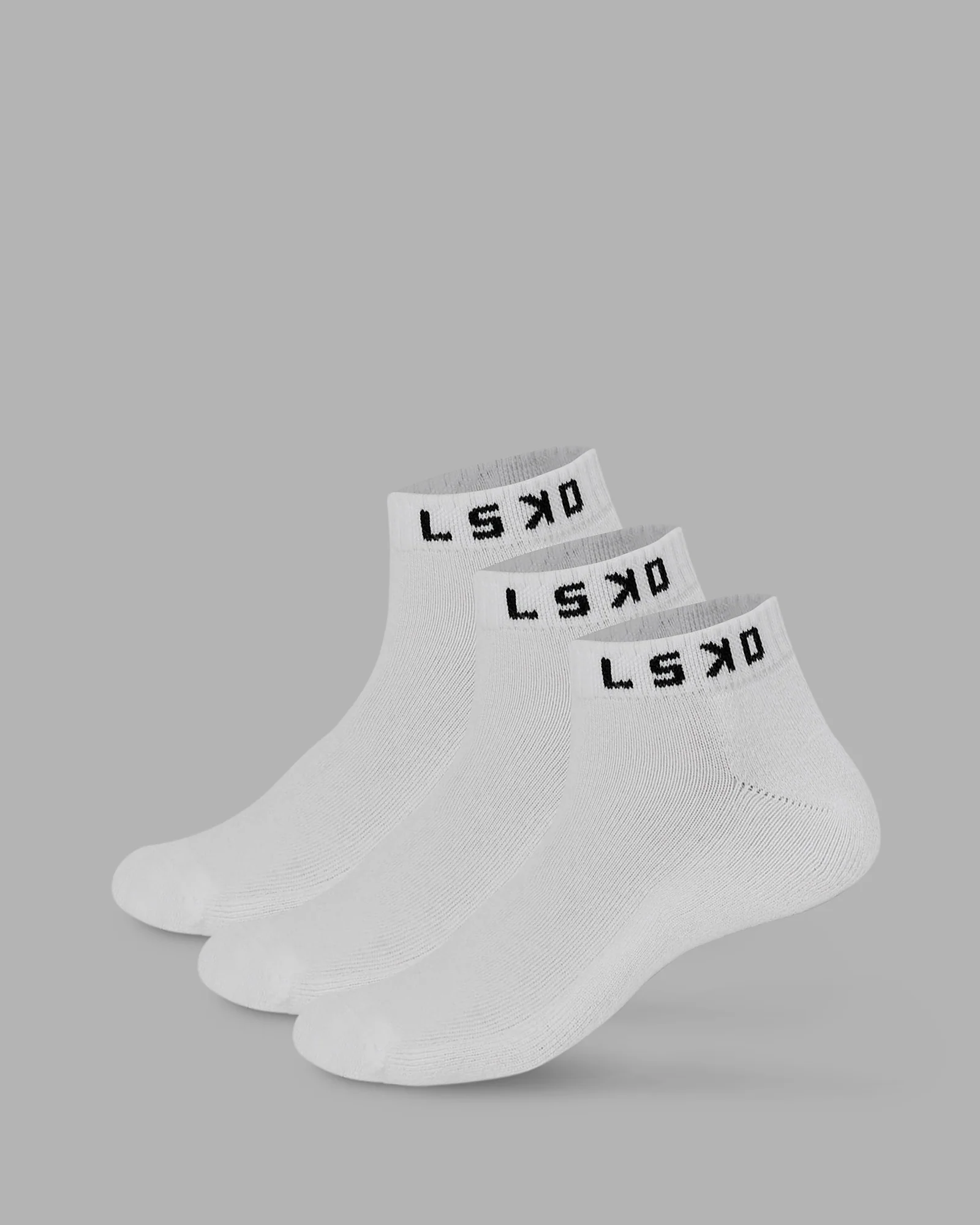 Daily Ankle Socks 3 Pack - White