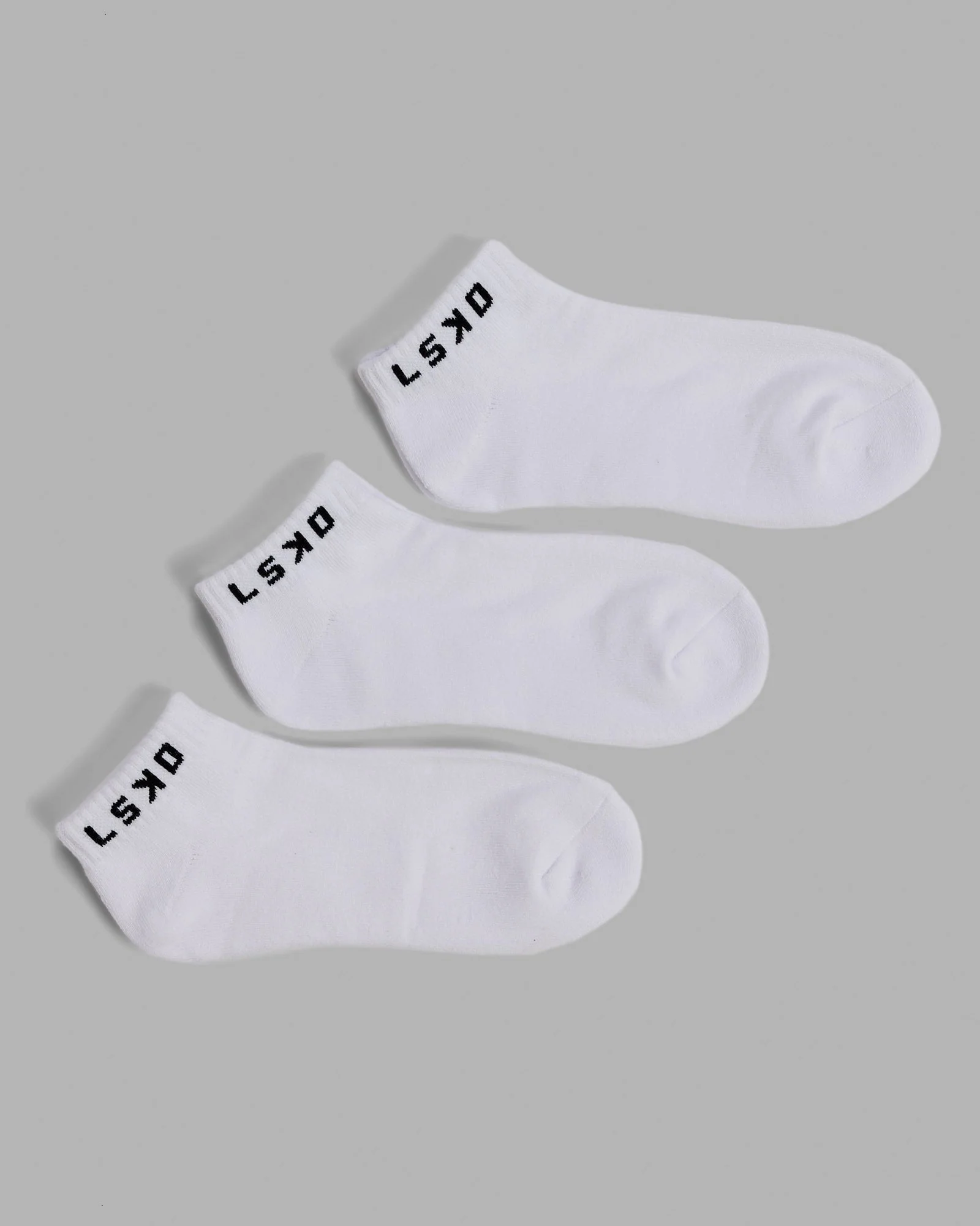 Daily Ankle Socks 3 Pack - White
