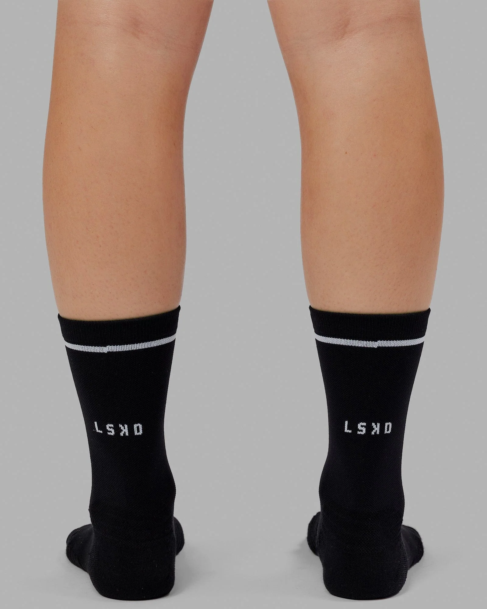 Fast Performance Crew Socks - Black 4 Fast Performance Crew Socks - Black
