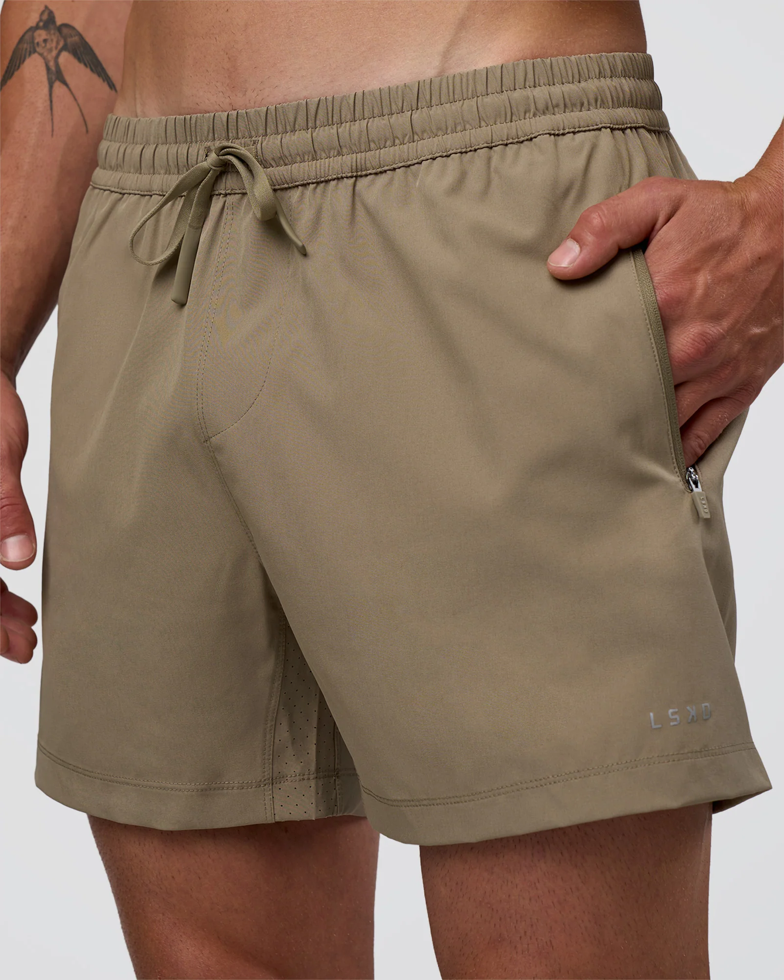 Rep 5" Performance Short - Greige 3 Rep 5" Performance Short - Greige